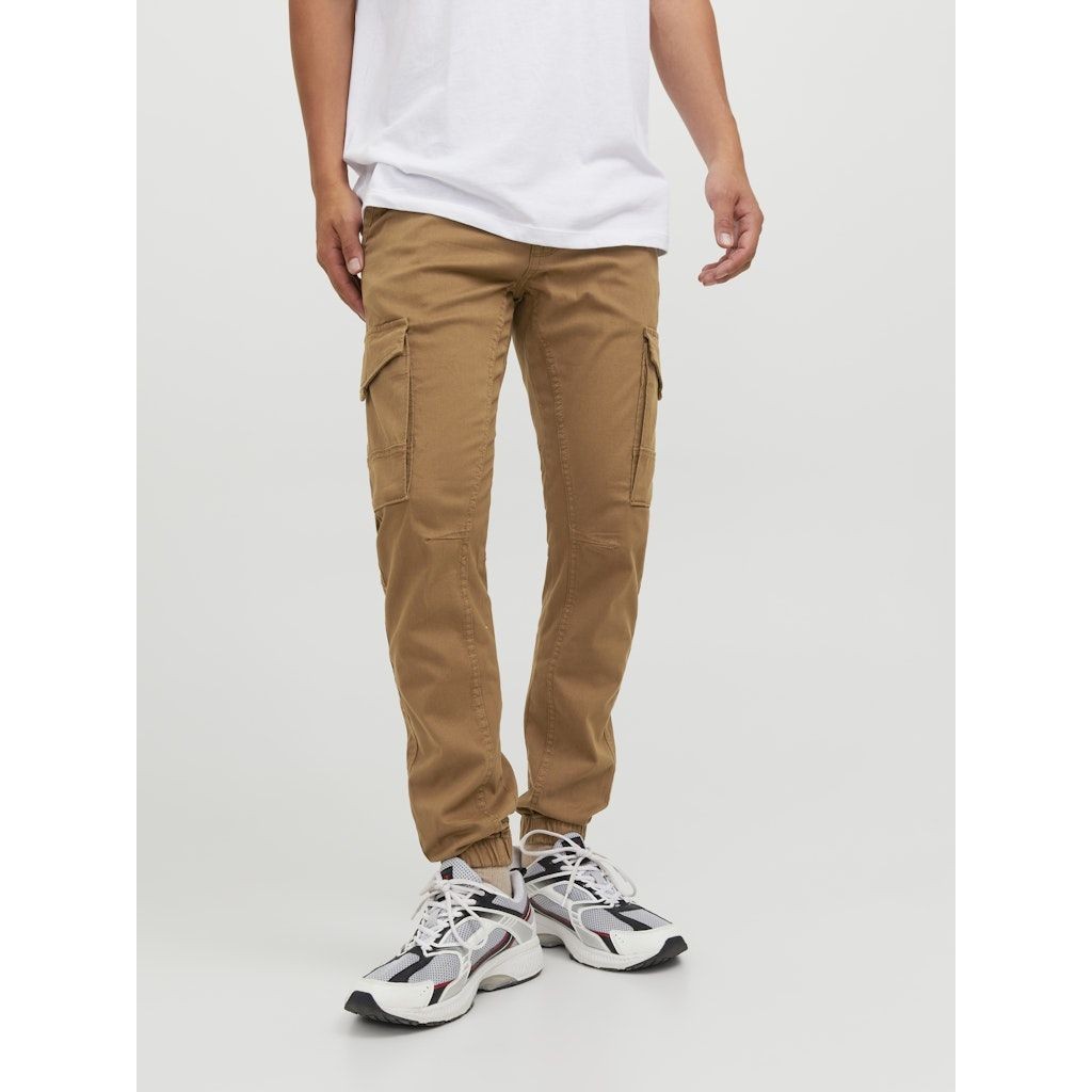 JACK & JONES Kelnės vyrams, Ruda, JPSTPAUL JJFLAKE CAR 4