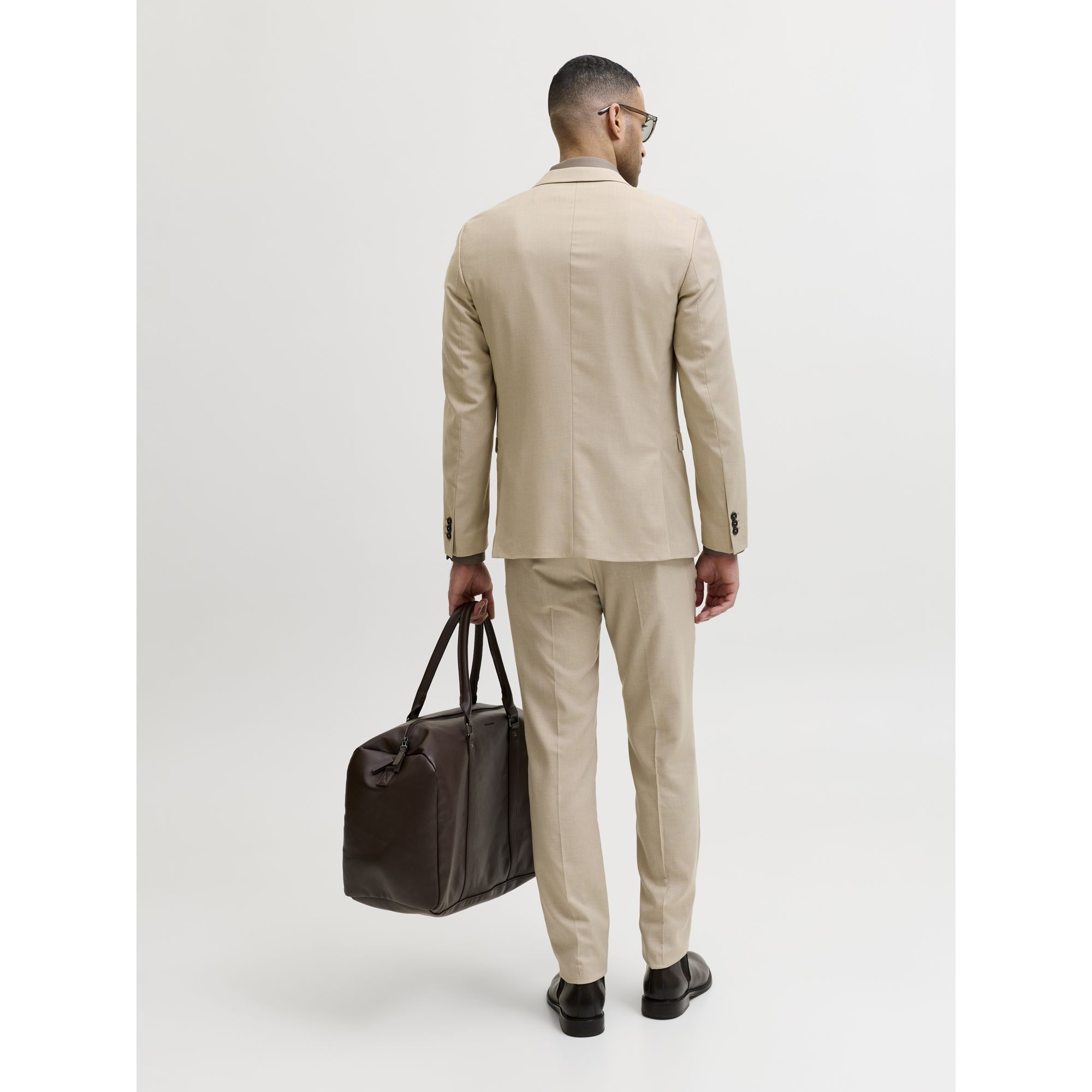 JACK & JONES Švarkas vyrams, Smėlio, Jprsolarisblazers 3