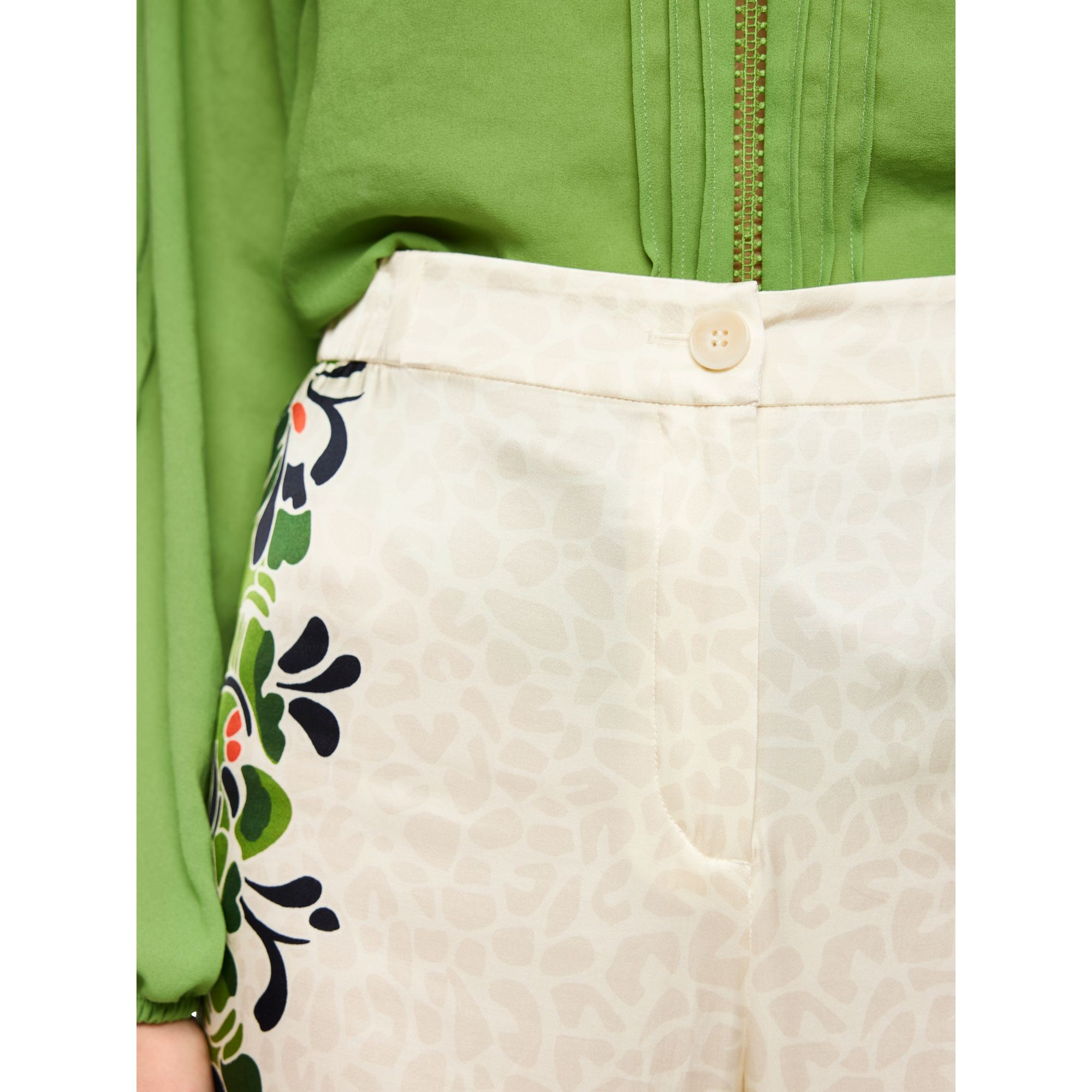 MARC CAIN Kelnės moterims, Smėlio, Pants 4