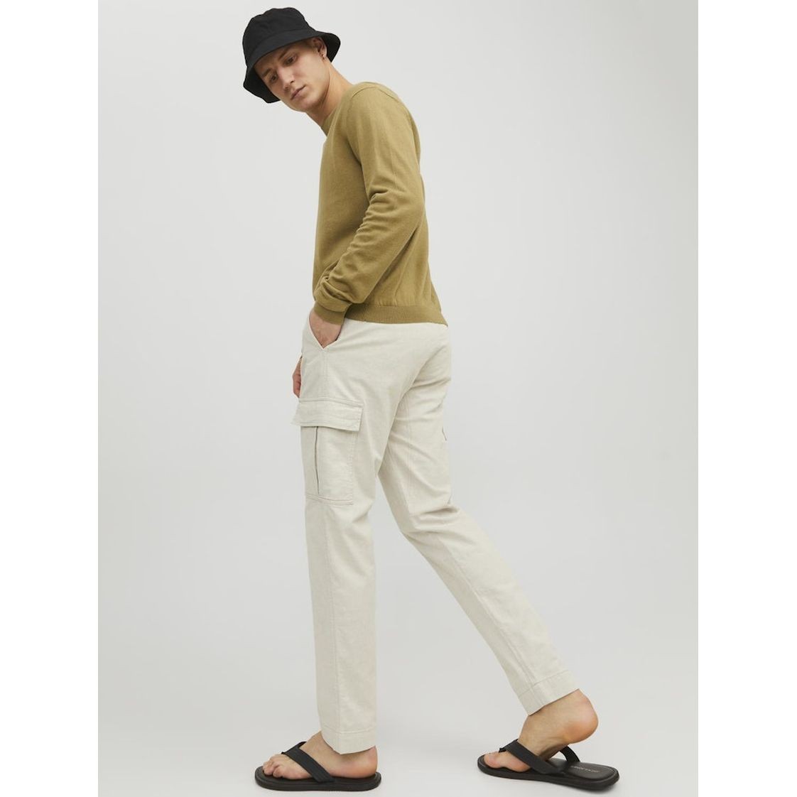 JACK & JONES Kelnės vyrams, Balta, JPSTACE JJAYDEN 8