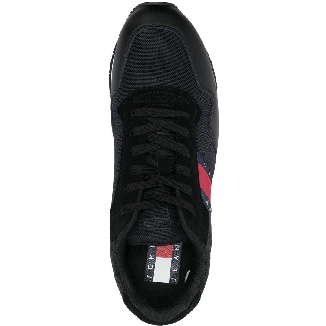 TOMMY JEANS Sportiniai bateliai vyrams, Juoda, JEANS RETRO ESS 4