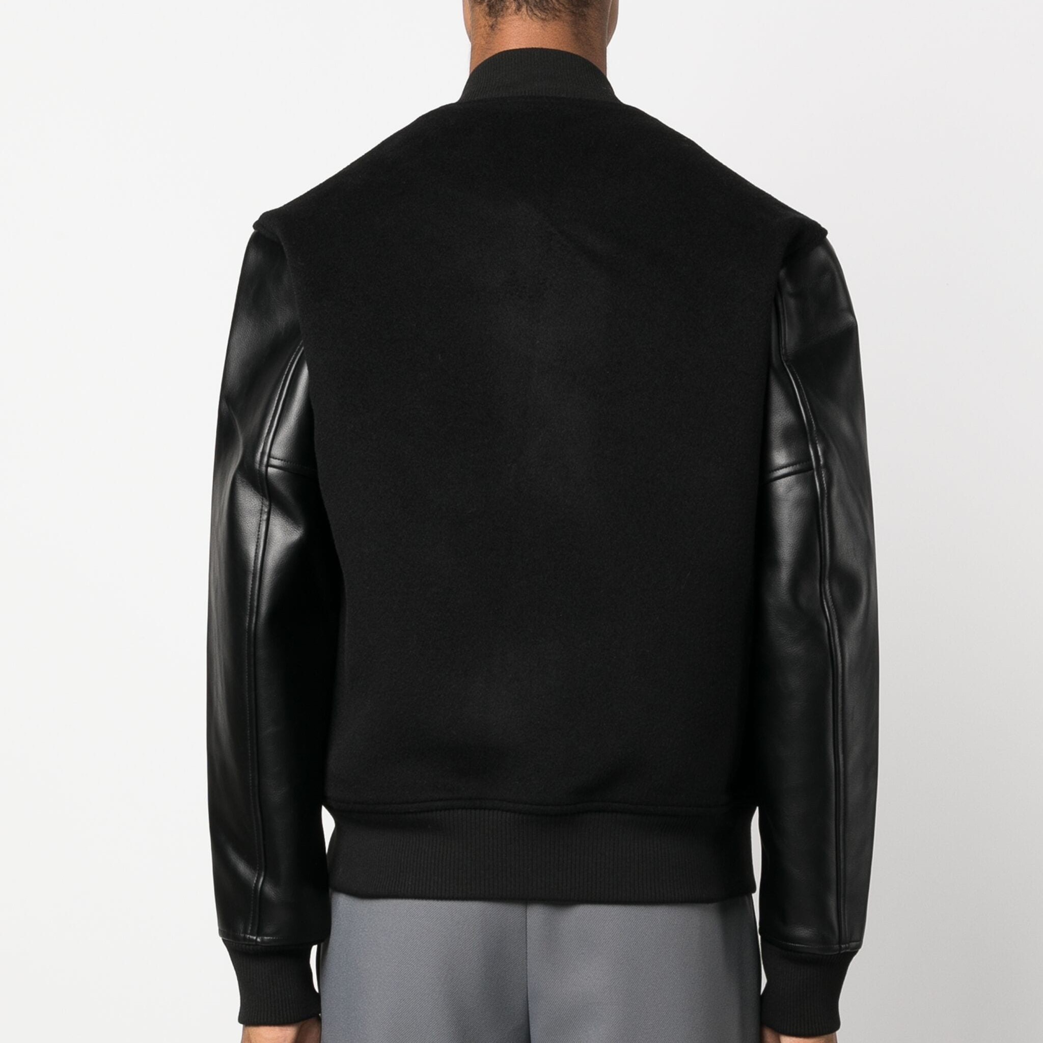 AXEL ARIGATO Bomberis vyrams, Juoda, Hudson varsity jacket 3