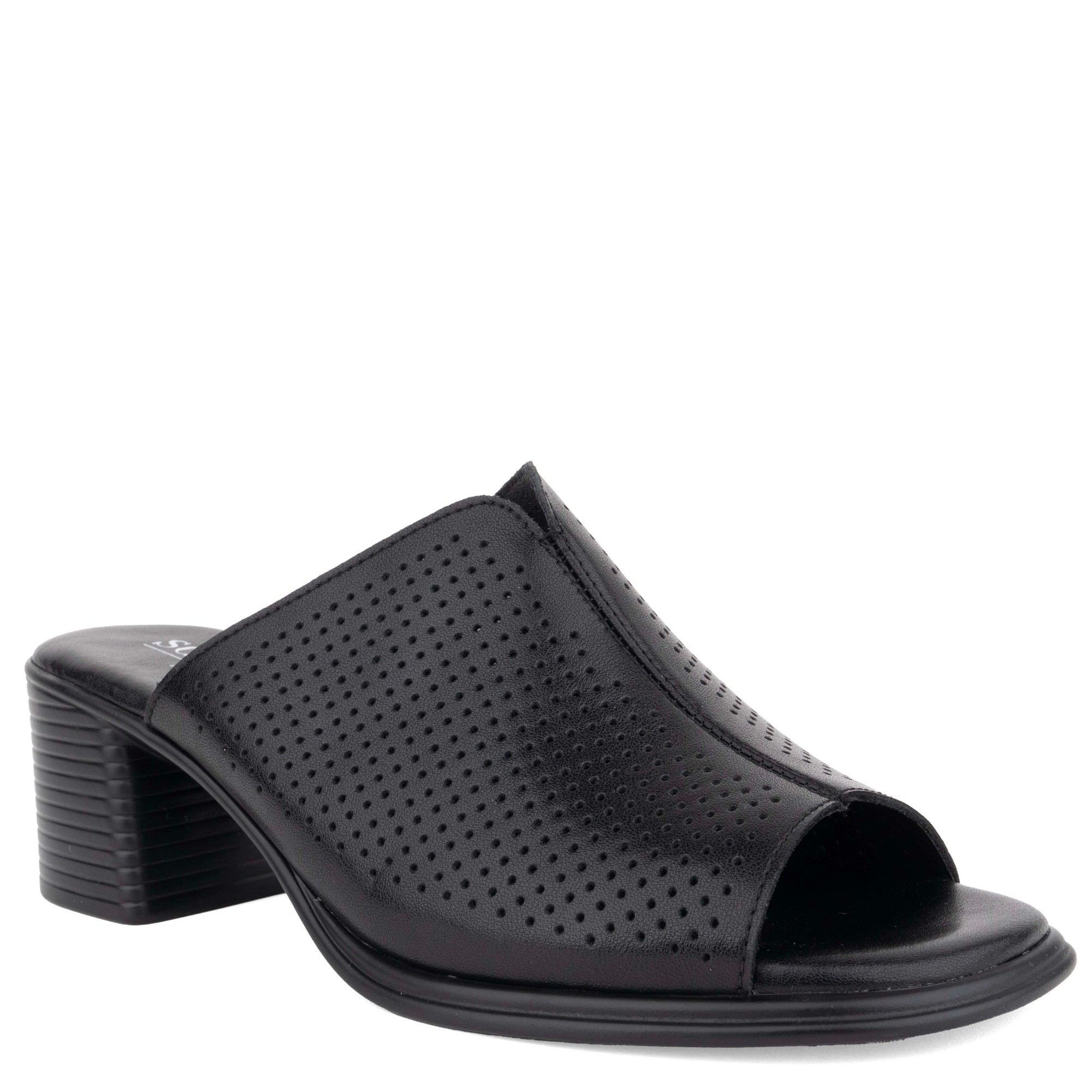 SANTINO MILANO Šlepetės moterims, Juoda, Slippers 1