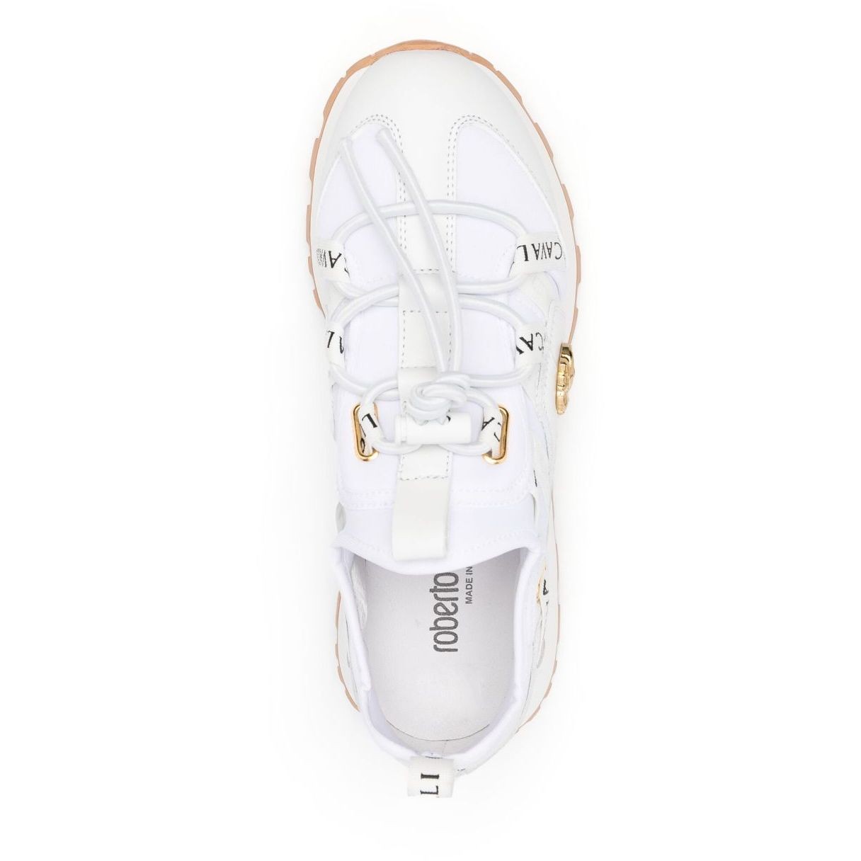 ROBERTO CAVALLI Sportiniai bateliai moterims, Balta, Sport shoe 4