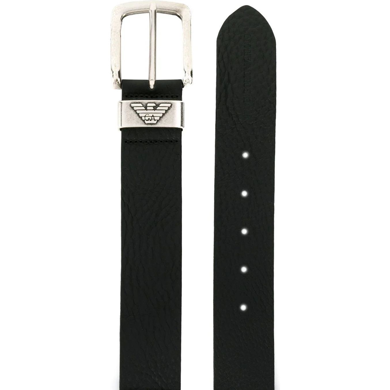 EMPORIO ARMANI Diržas vyrams, Juoda, Fashion belt 2