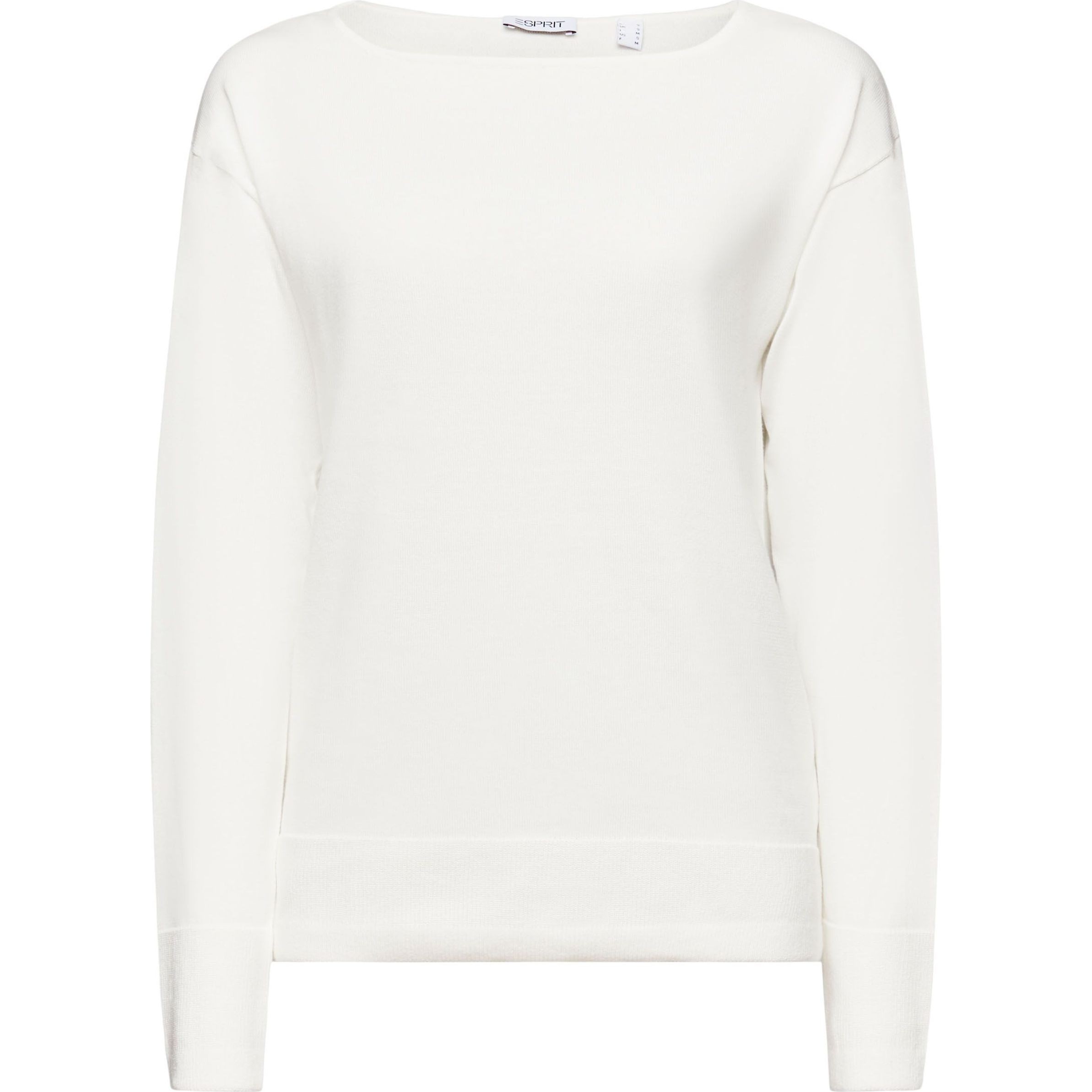 ESPRIT Megztinis moterims, Balta, Boatneck Sweater 1
