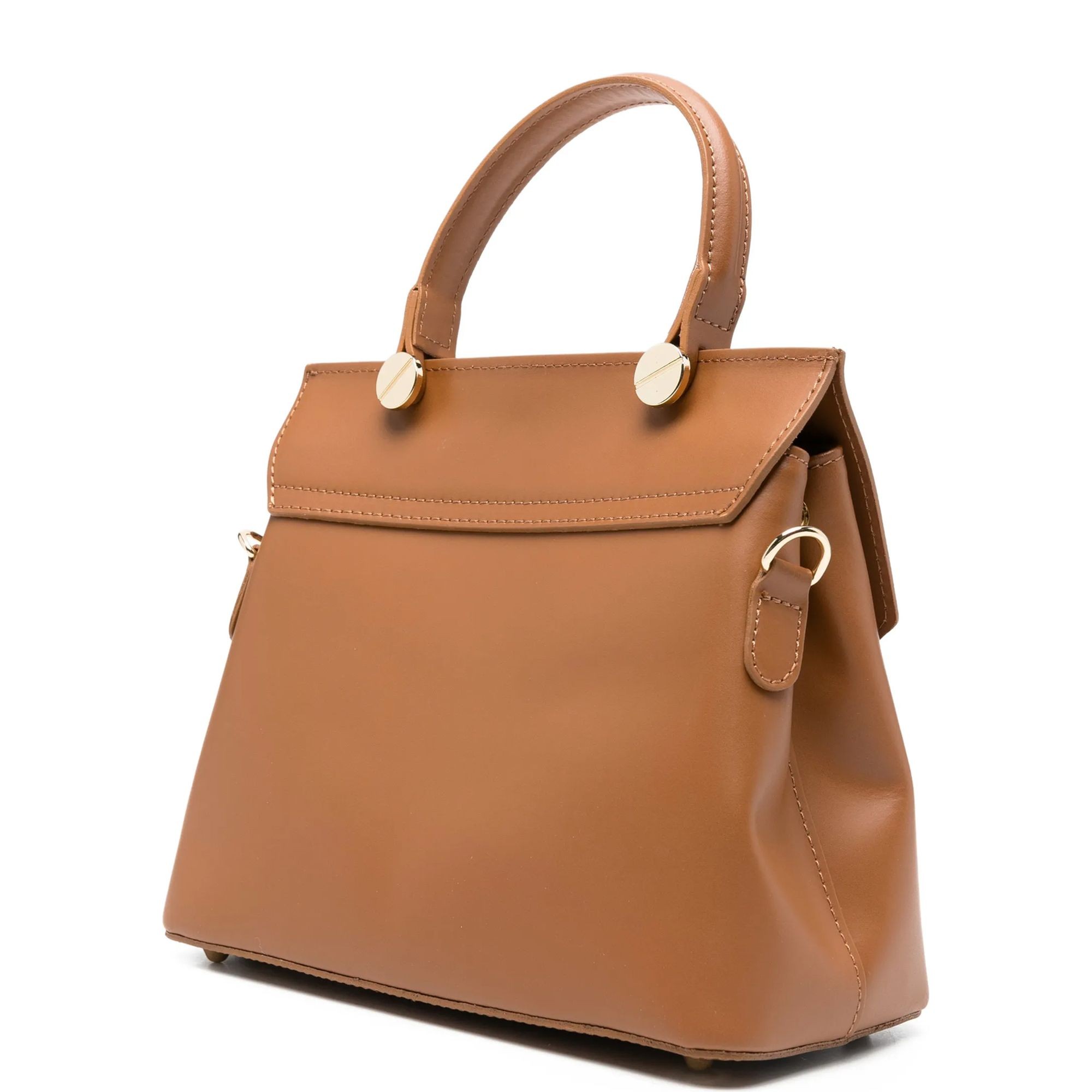 ADRIANNA FERETTI Pirkinių krepšys moterims, Ruda, Tote bag 3