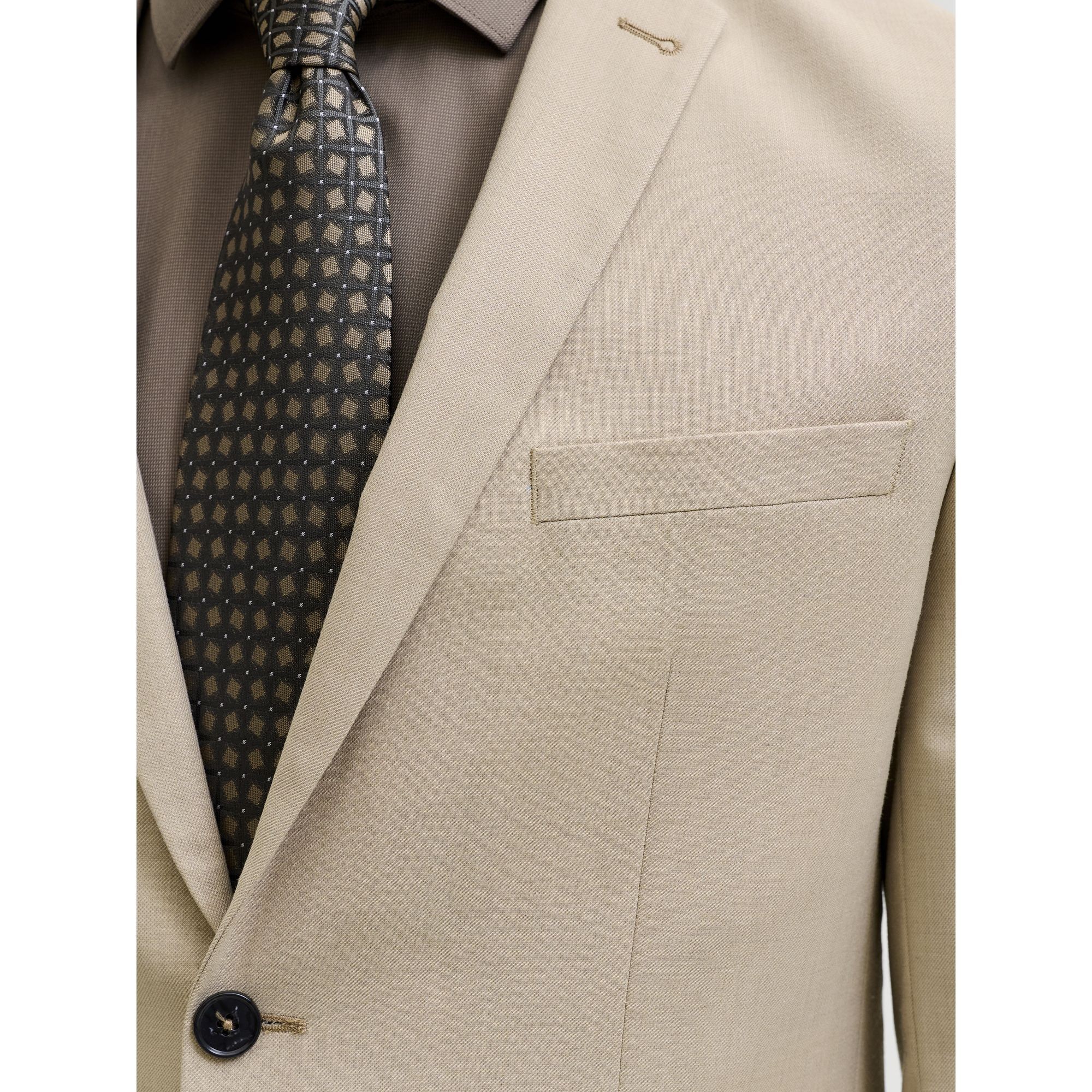 JACK & JONES Švarkas vyrams, Smėlio, Jprsolarisblazers 2