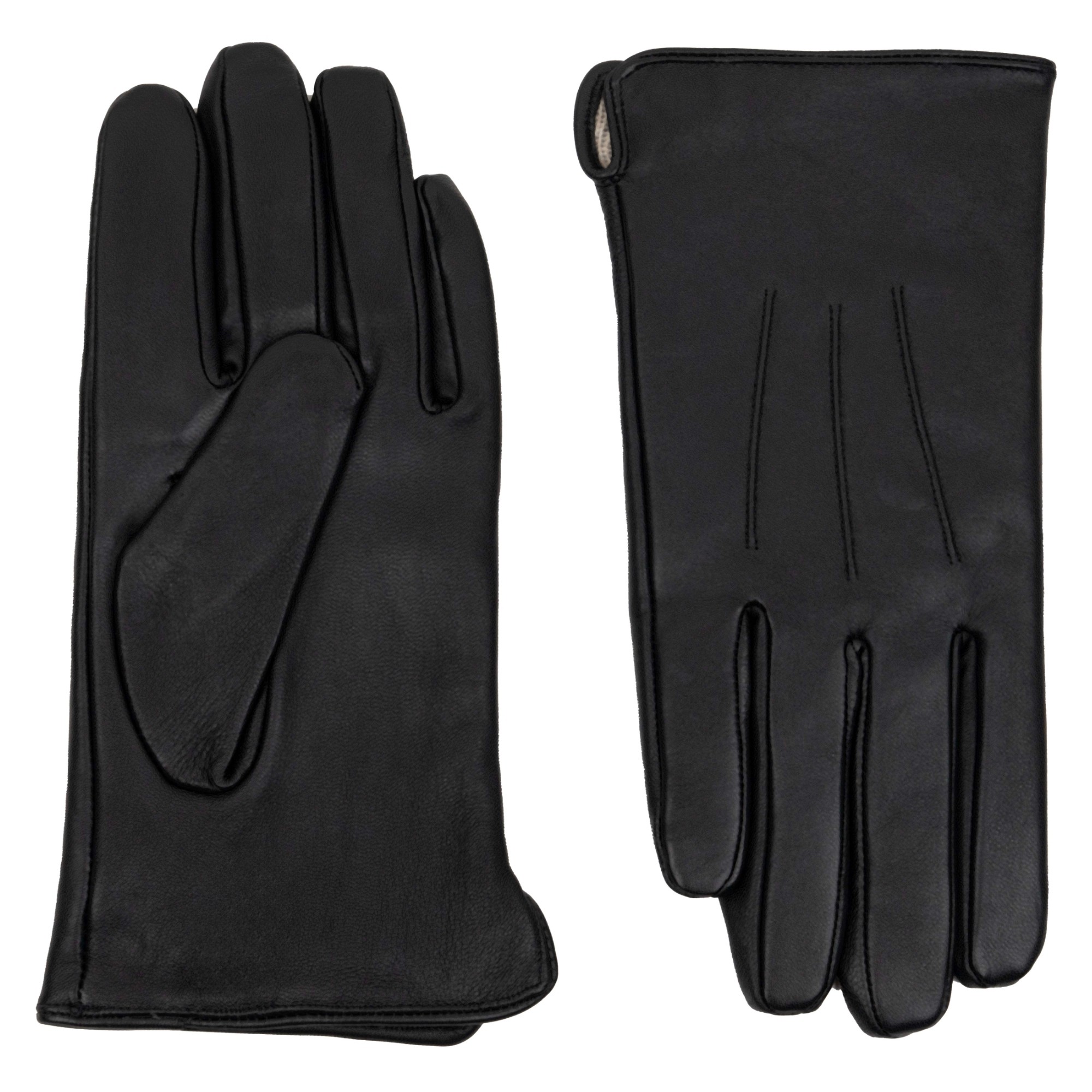 FRANCESCO GIRARDI Pirštuotos pirštinės vyrams, Juoda, Gloves 1