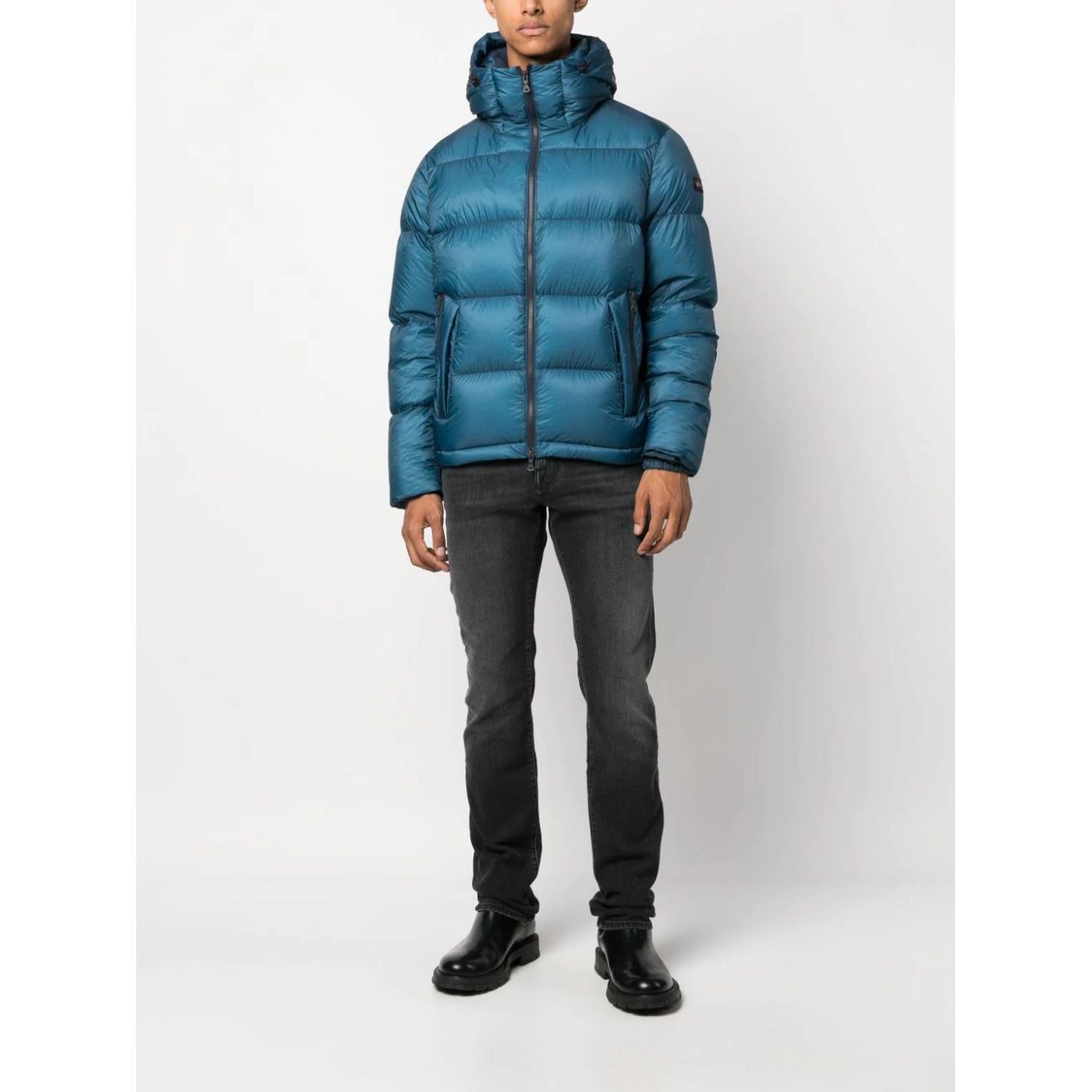 PAULNSHARK Pūkinė striukė vyrams, Mėlyna, Down jacket 2
