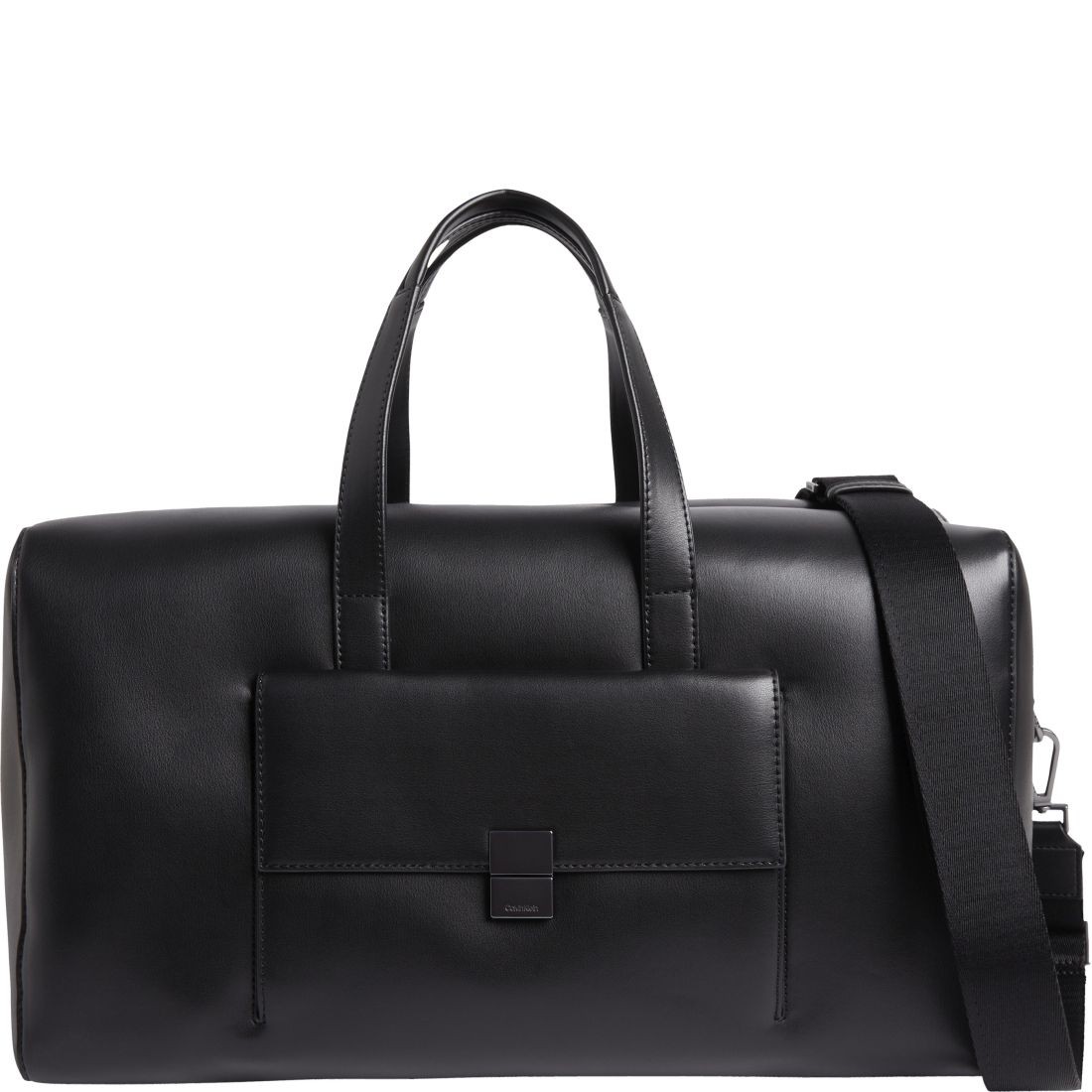 CALVIN KLEIN Rankinė, krepšys vyrams, Juoda, Iconic hardware weekender 1