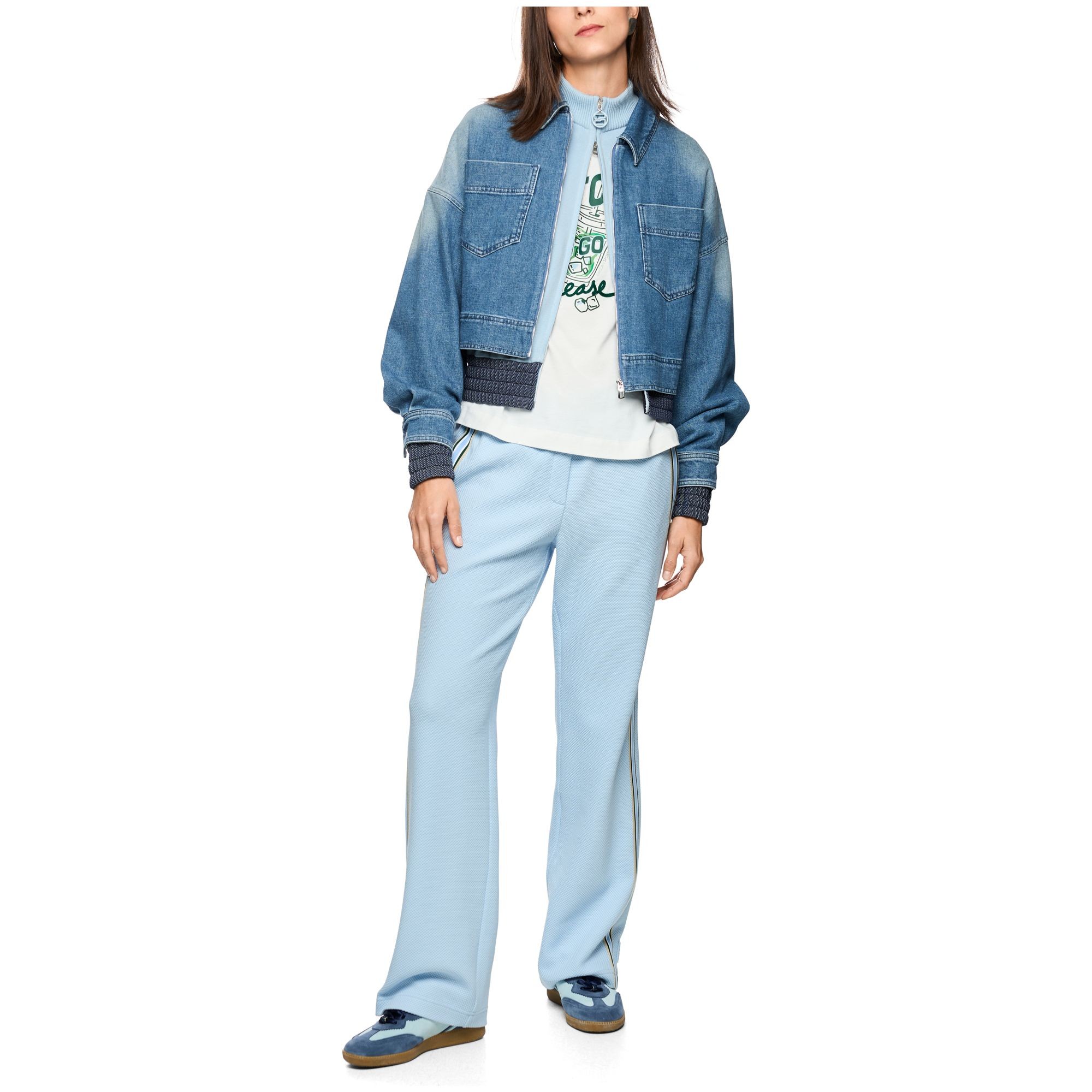 MARC CAIN Striukė moterims, Mėlyna, Jacket 2