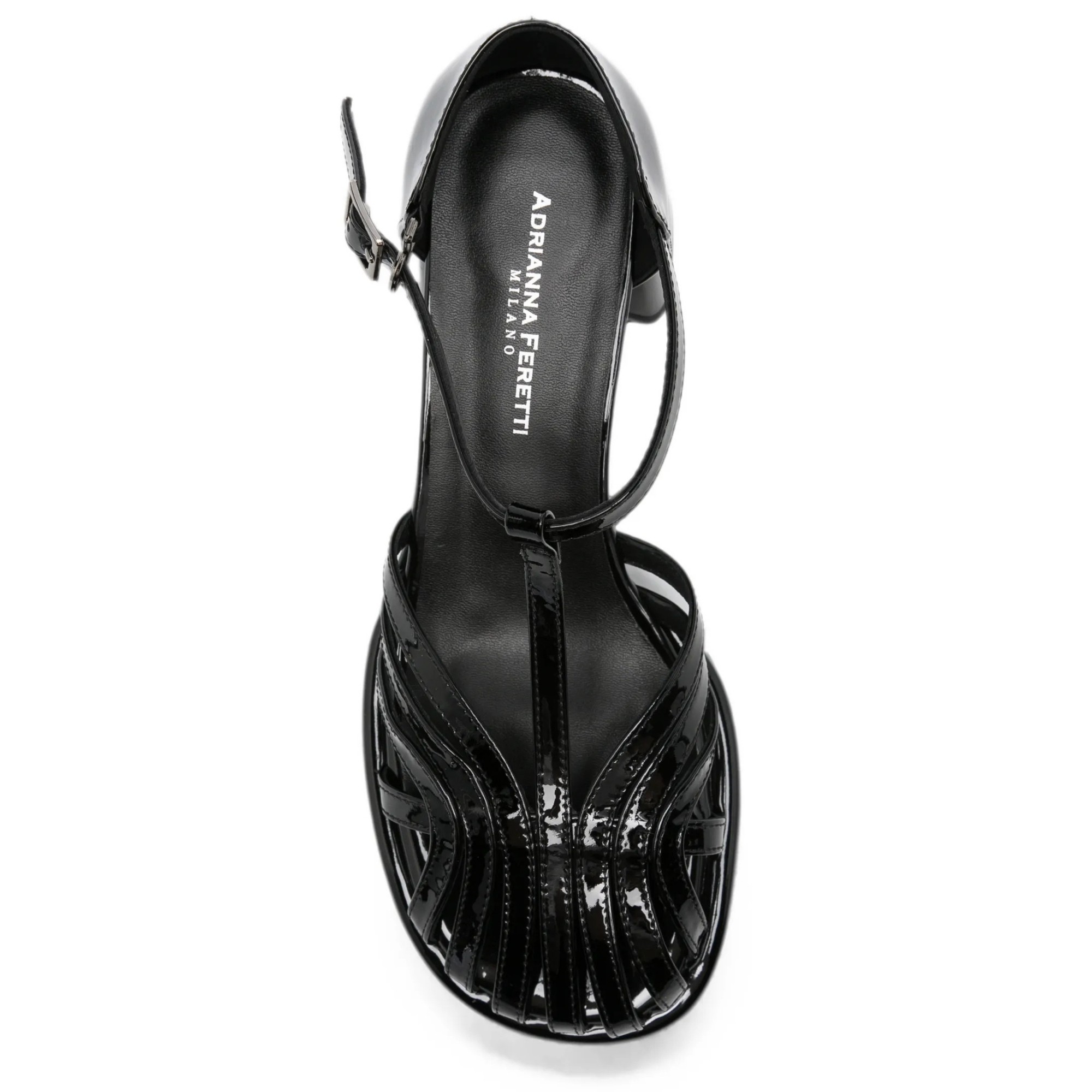 ADRIANNA FERETTI Basutės moterims, Juoda, Sandals 4