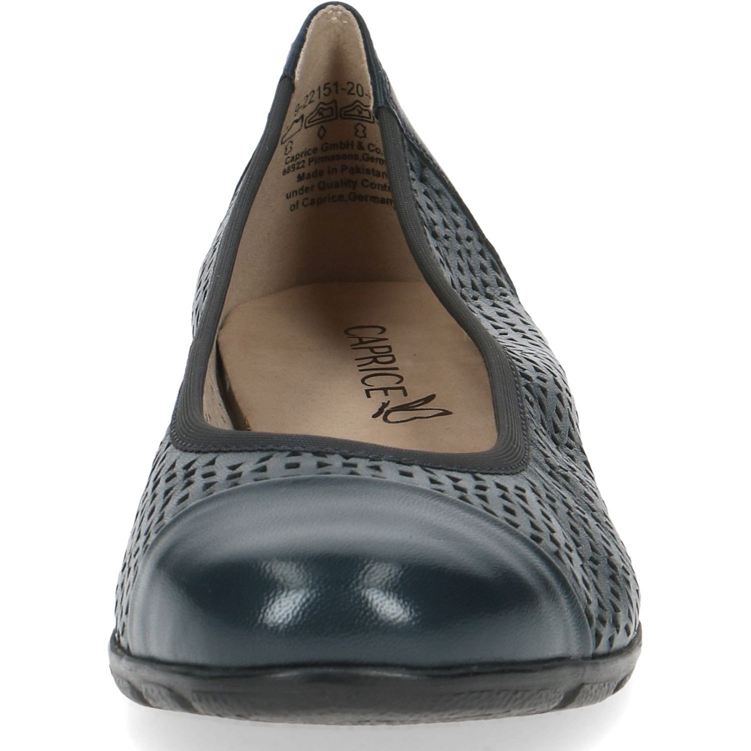 CAPRICE Balerinos moterims, Mėlyna, Ballerinas 7