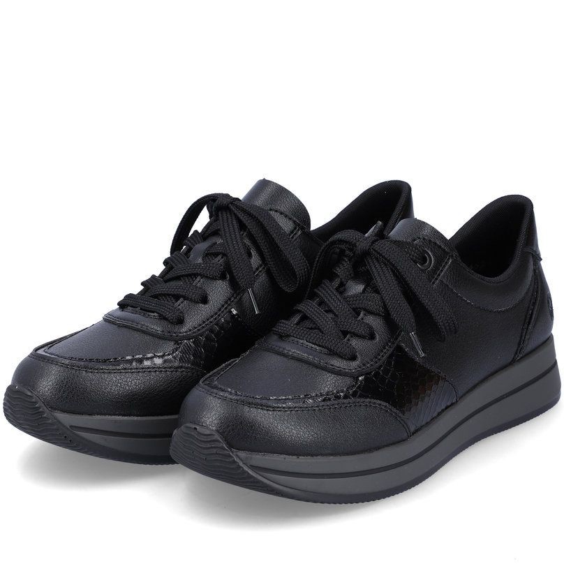 RIEKER Sportiniai bateliai moterims, Juoda, SPORT SHOE 5