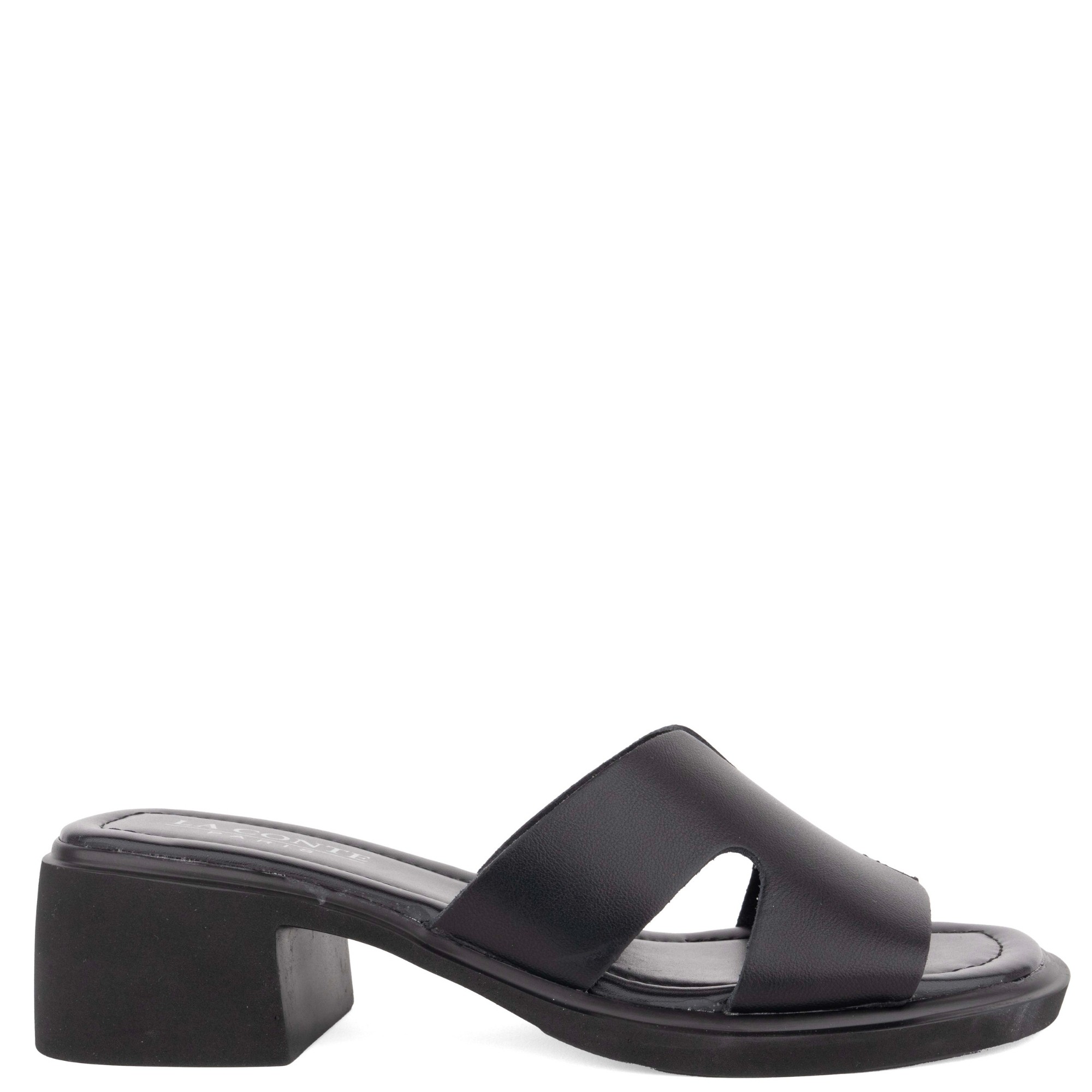 LA CONTE Šlepetės moterims, Juoda, Slippers 2