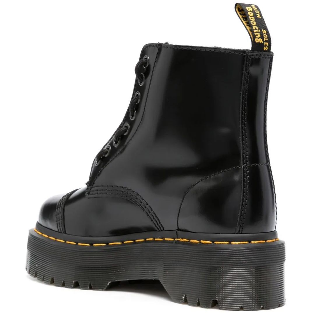 DR. MARTENS Aulinukai moterims, Juoda, Sinclair Fl Buttero Booties 3