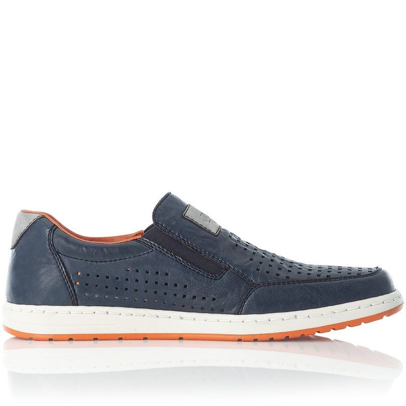 RIEKER Sportiniai bateliai vyrams, Mėlyna, SPORT SHOE 3