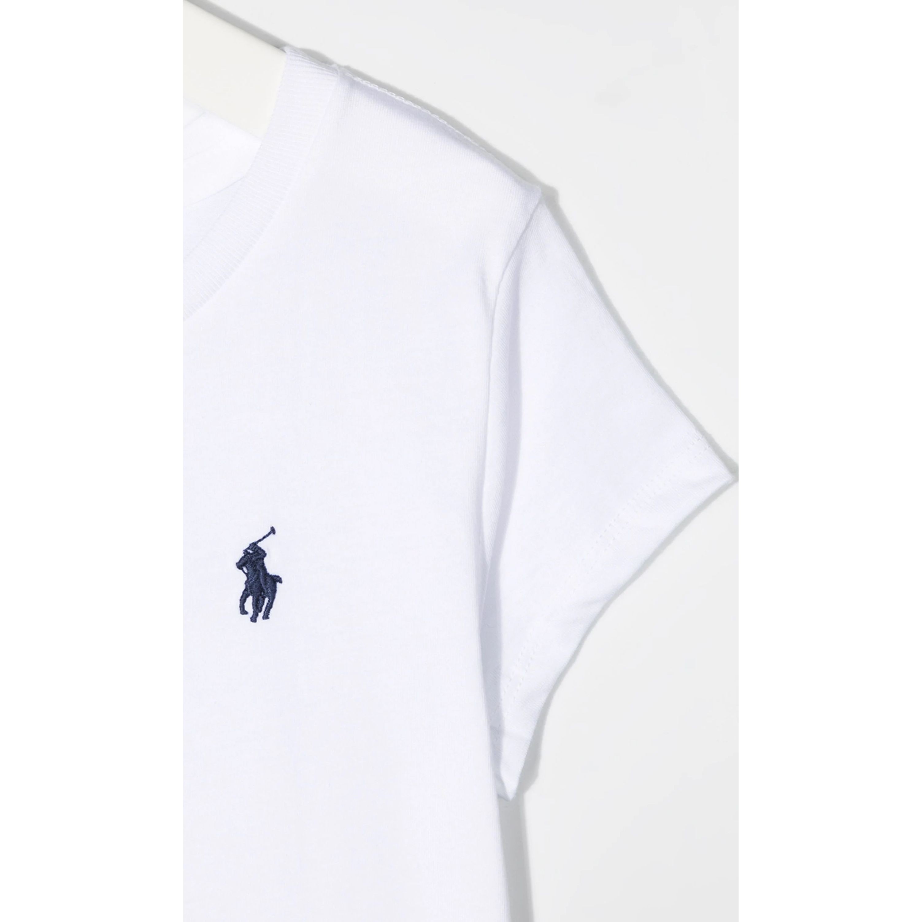 RALPH LAUREN KIDS Marškinėliai trump. rankovėmis mergaitėms, Balta, Jersey t-shirt 3