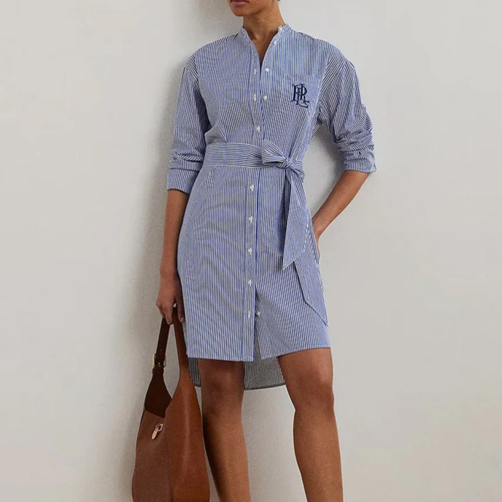 LAUREN RALPH LAUREN Midi suknelė moterims, Marga, Kinley long sleeve day dress 2