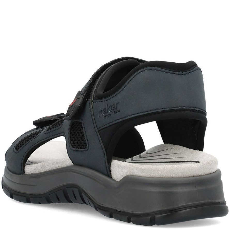 RIEKER Basutės vyrams, Mėlyna, SANDALS 5