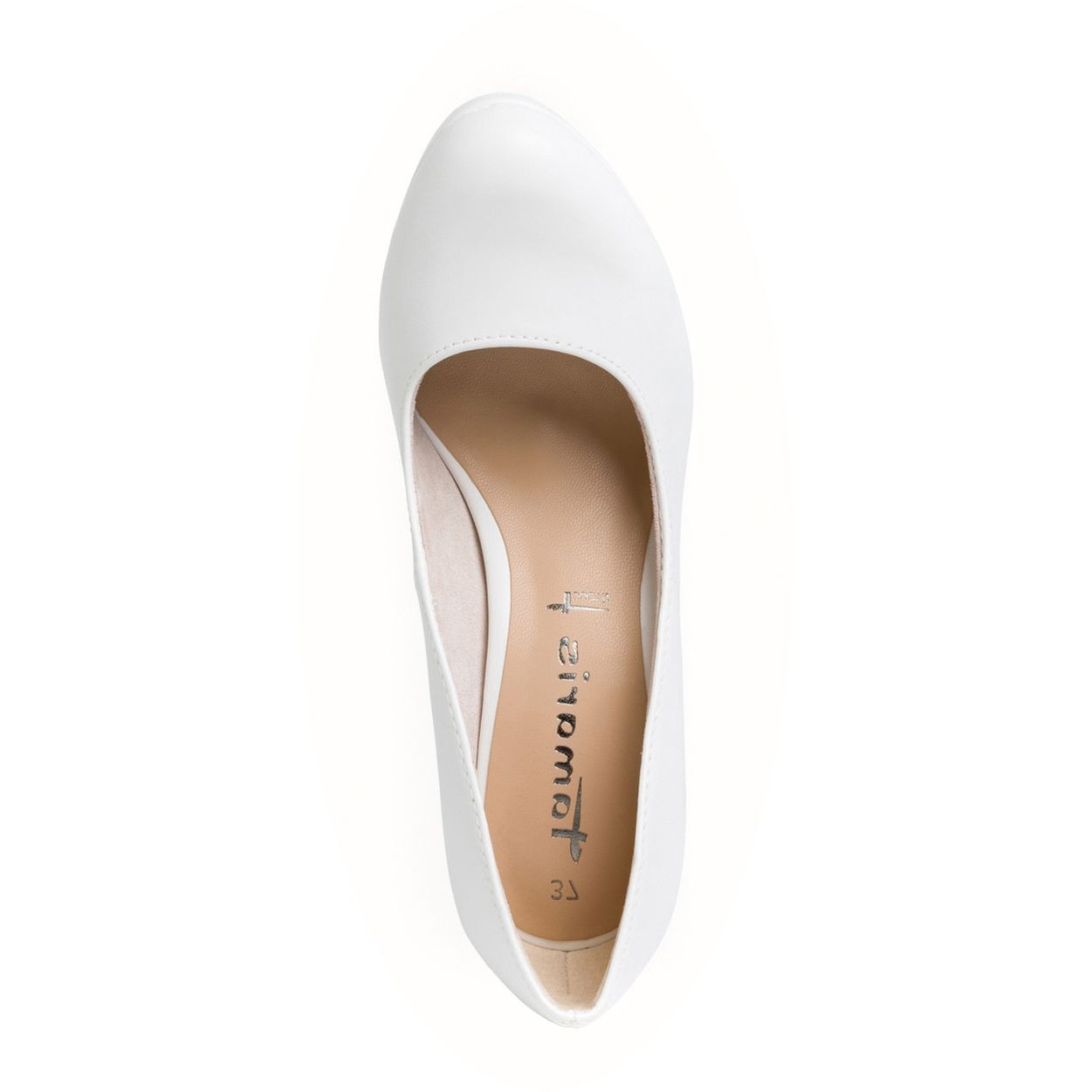 TAMARIS Aukštakulniai moterims, Balta, Pumps 3