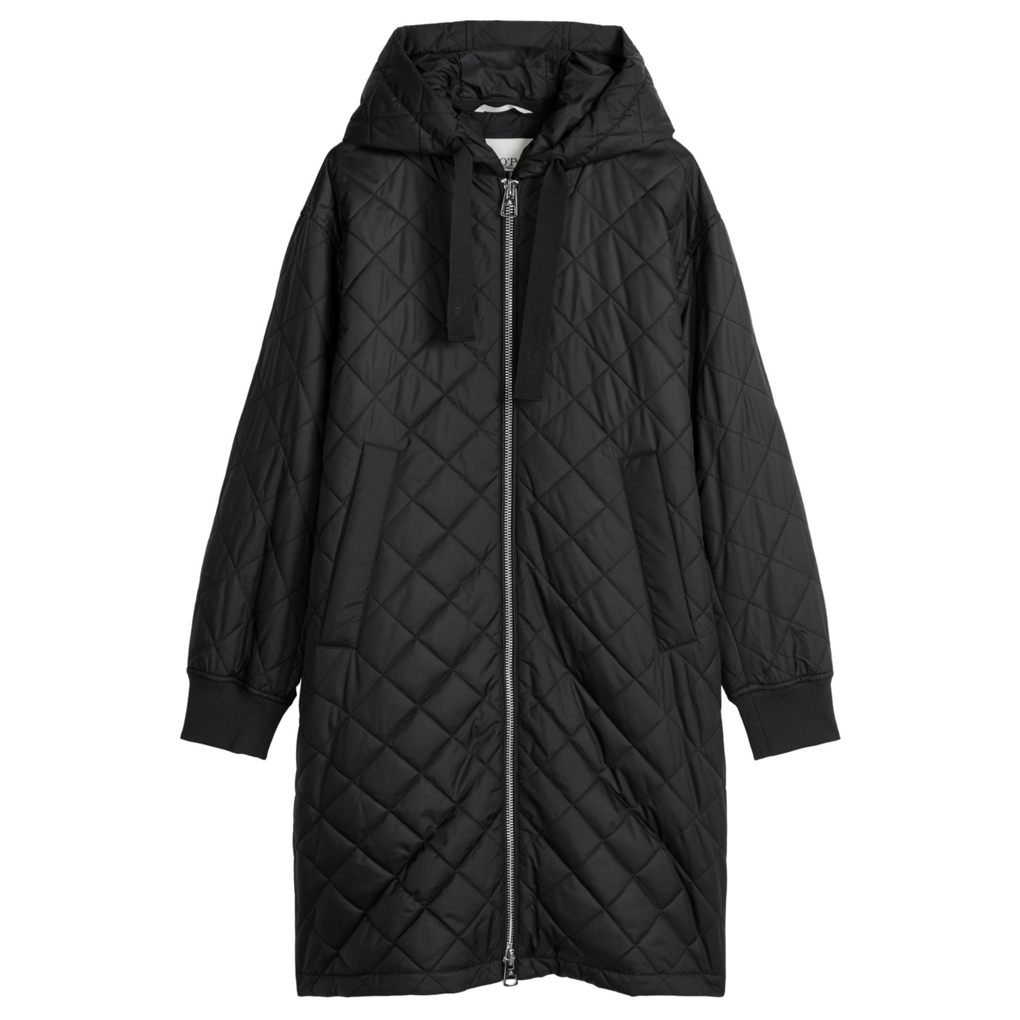 MARC O'POLO Paltas moterims, Juoda, 5000014356 Coats