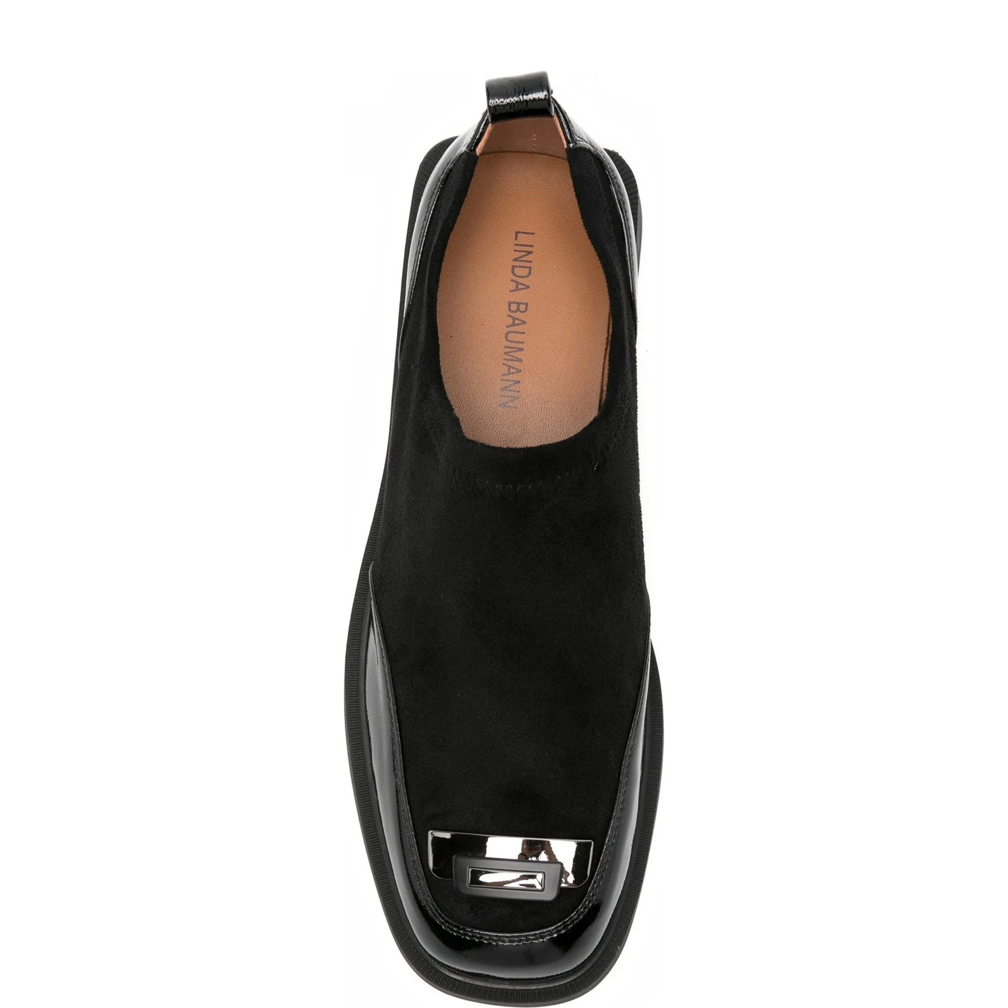 LINDA BAUMANN Loaferiai moterims, Juoda, Loafers 4