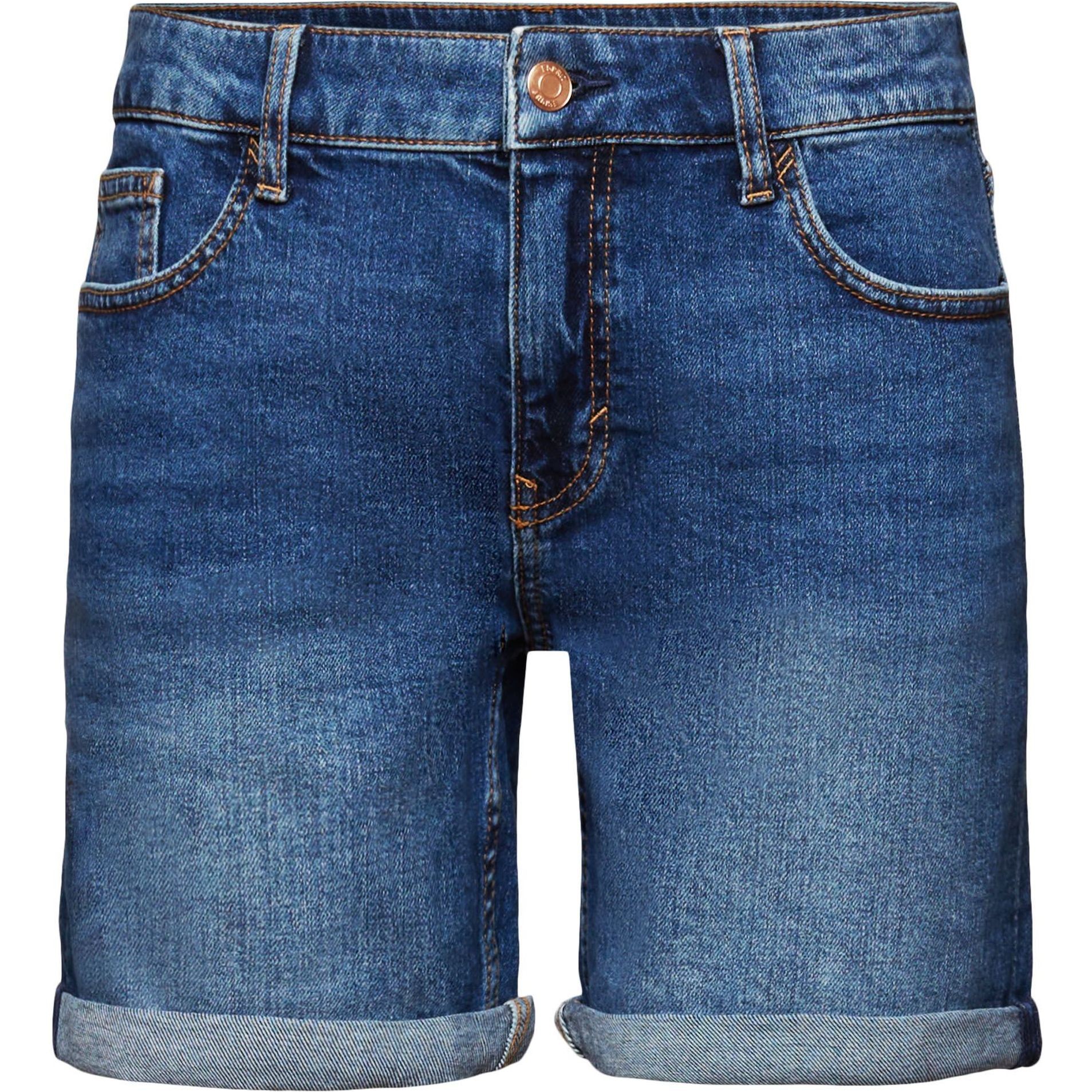 ESPRIT Šortai moterims, Mėlyna, rcs m reg Shorts, esp994ee1c308-902 1