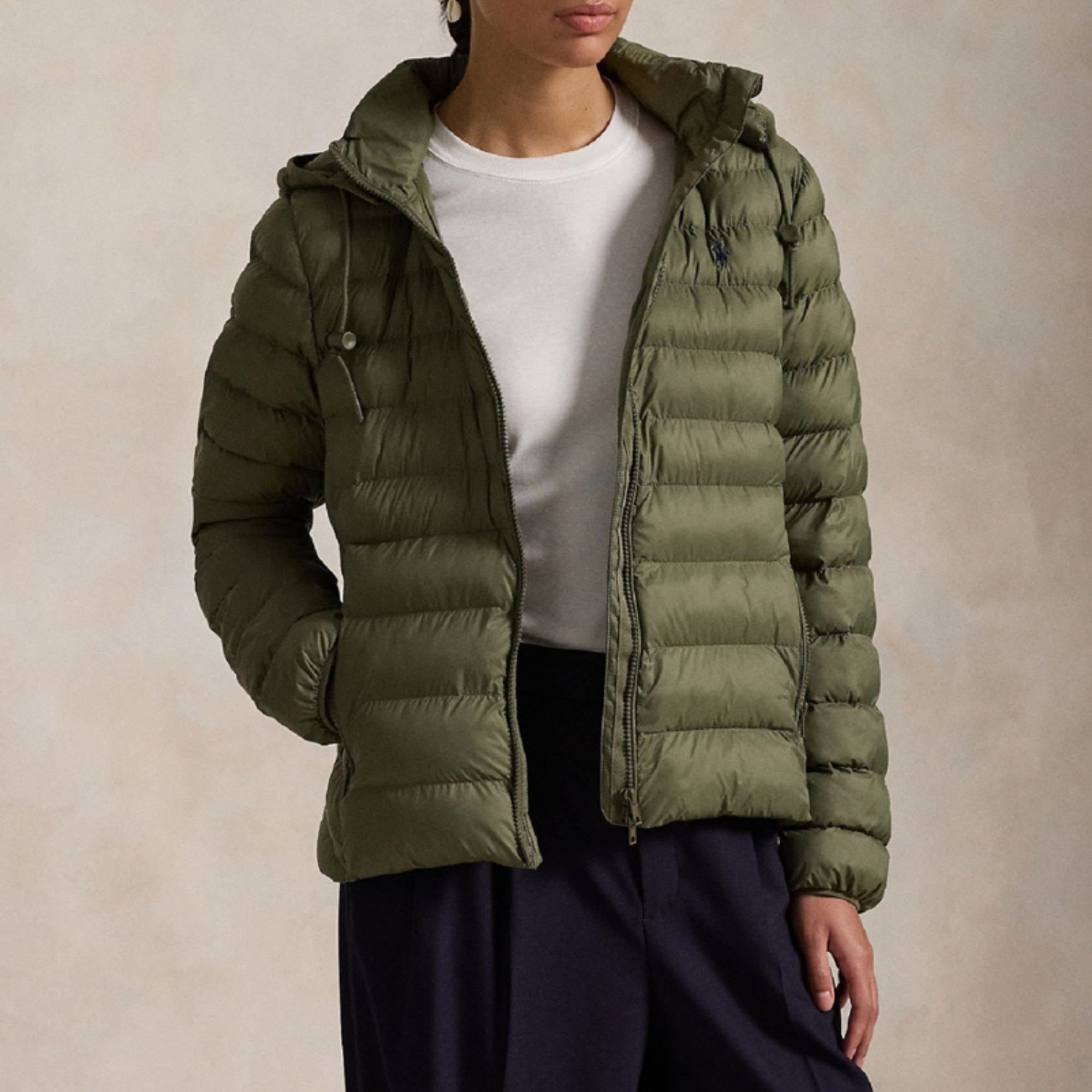 POLO RALPH LAUREN Lengva striukė moterims, Žalia, Insulated jackets 3