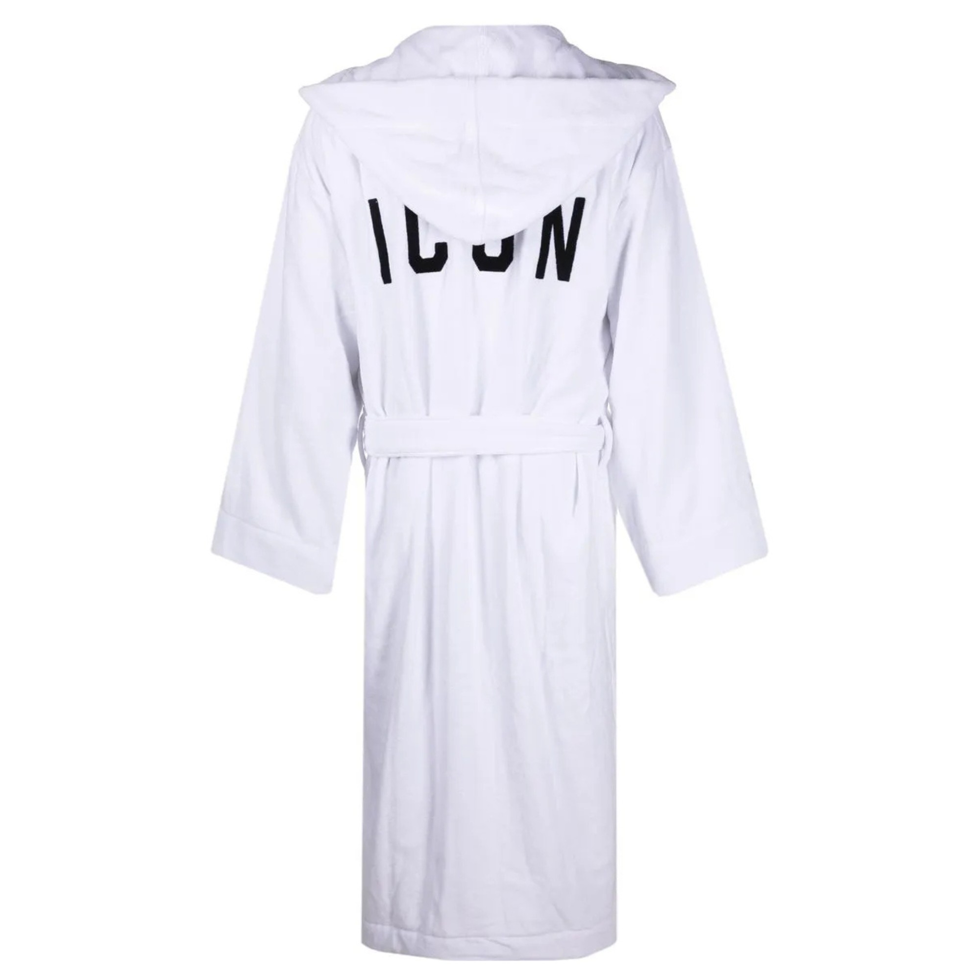 DSQUARED2 UNDERWEAR Chalatas vyrams, Balta, Bathrobe 2