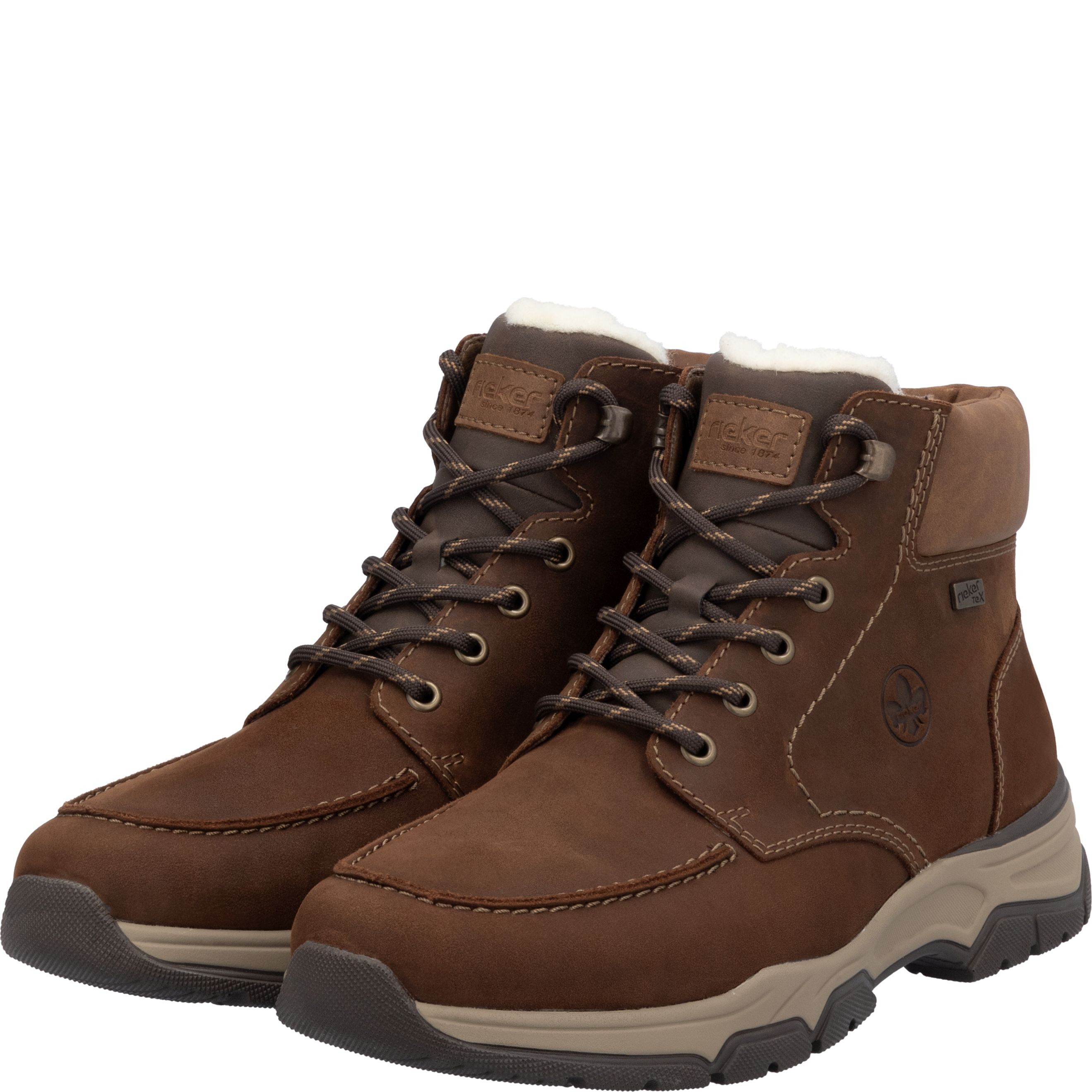 RIEKER Aulinukai vyrams, Ruda, BOOTIES 8