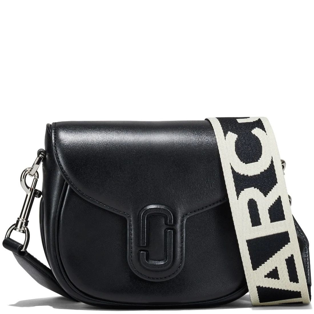 MARC JACOBS Rankinė per petį moterims, Juoda, The small saddle bag 1