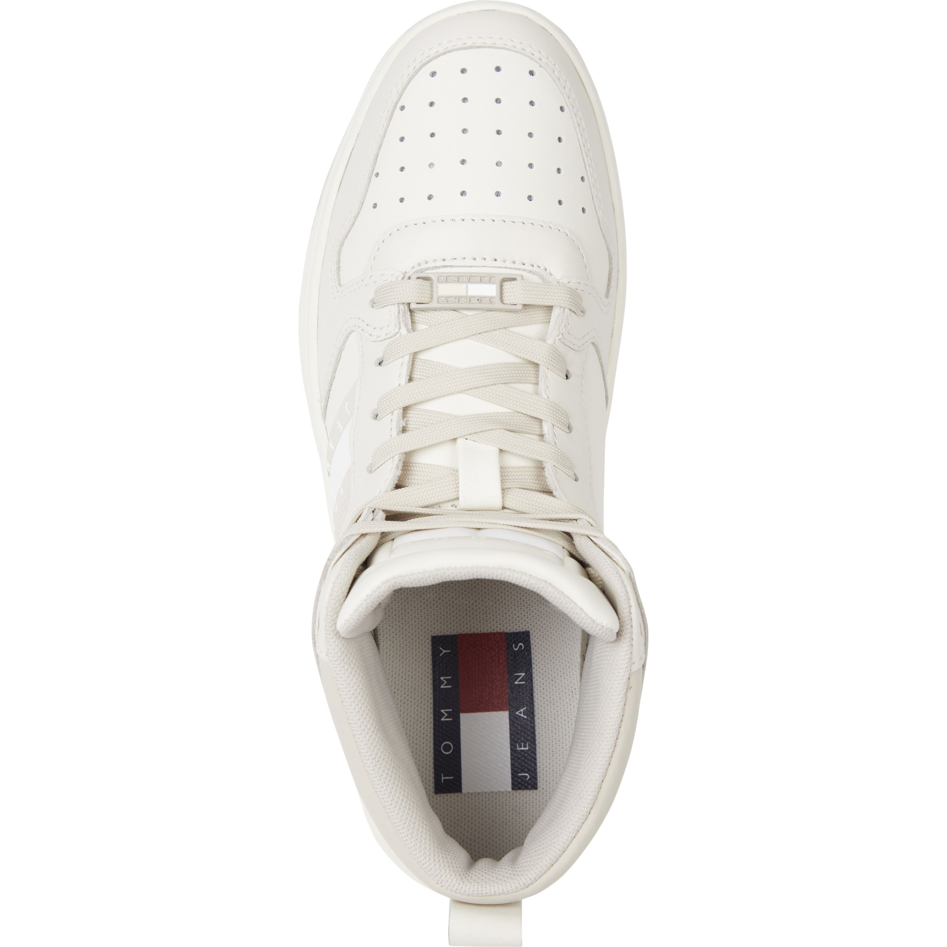 TOMMY JEANS Aulinukai moterims, Balta, Retro basket mix booties 3