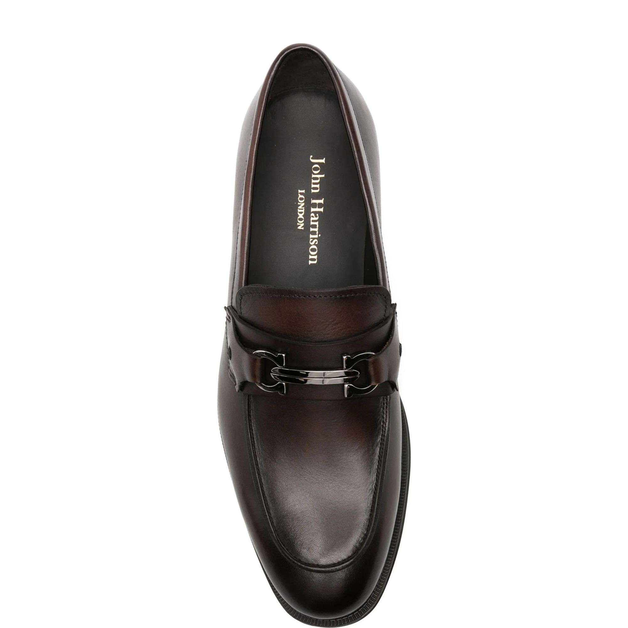 JOHN HARRISON Loaferiai vyrams, Ruda, Loafers 4