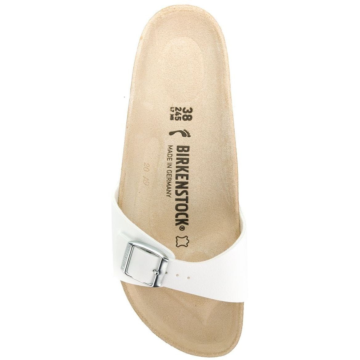 BIRKENSTOCK Šlepetės, Balta 4