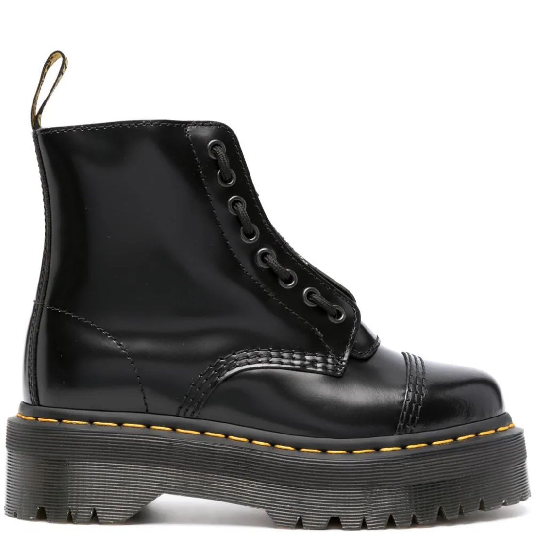 DR. MARTENS Aulinukai moterims, Juoda, Sinclair Fl Buttero Booties 2