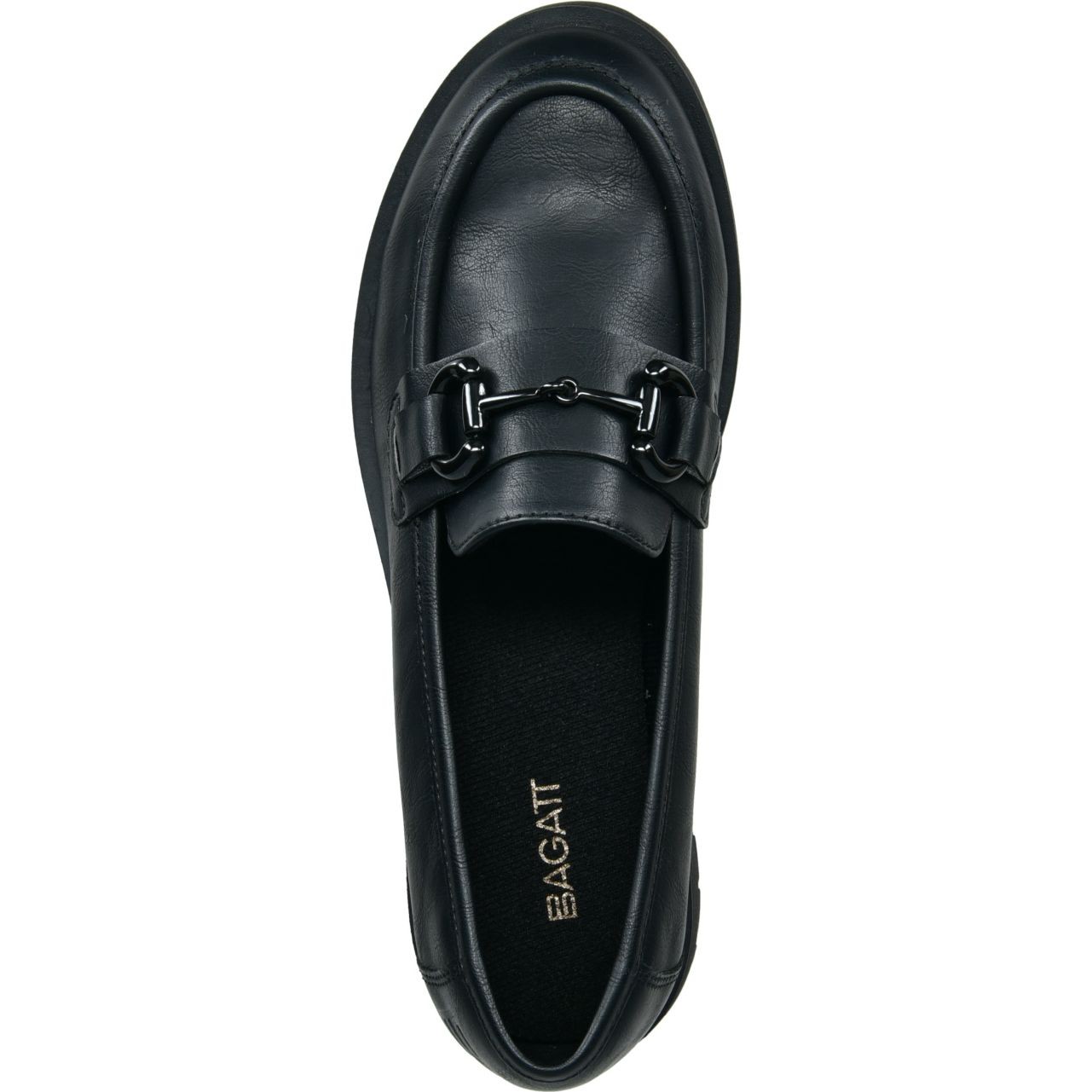 BAGATT Loaferiai moterims, Juoda, Surprise loafers 5