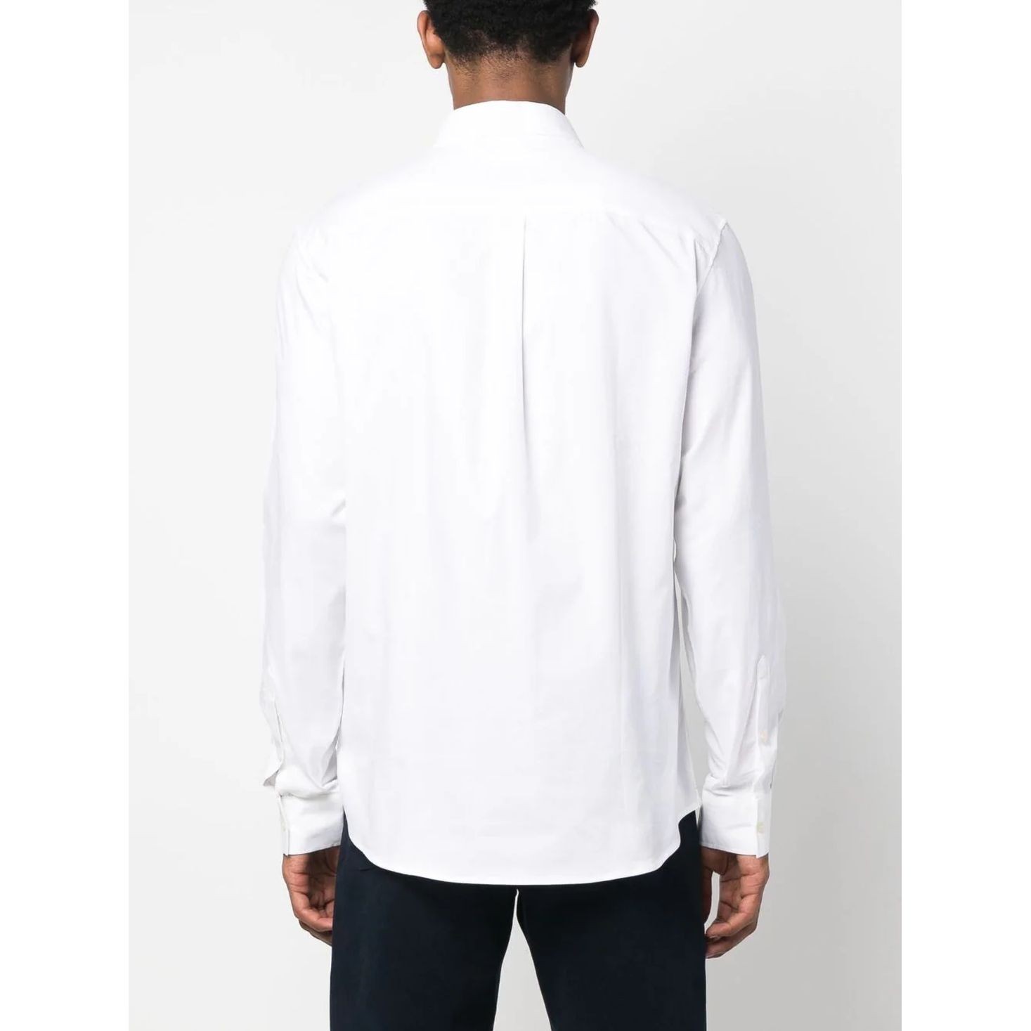MICHAEL KORS Marškiniai ilgomis rankovėmis vyrams, Balta, Ls slim oxford shirt 3
