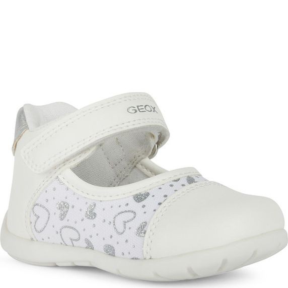 GEOX Balerinos mergaitėms, Balta, Elthan first steps 2