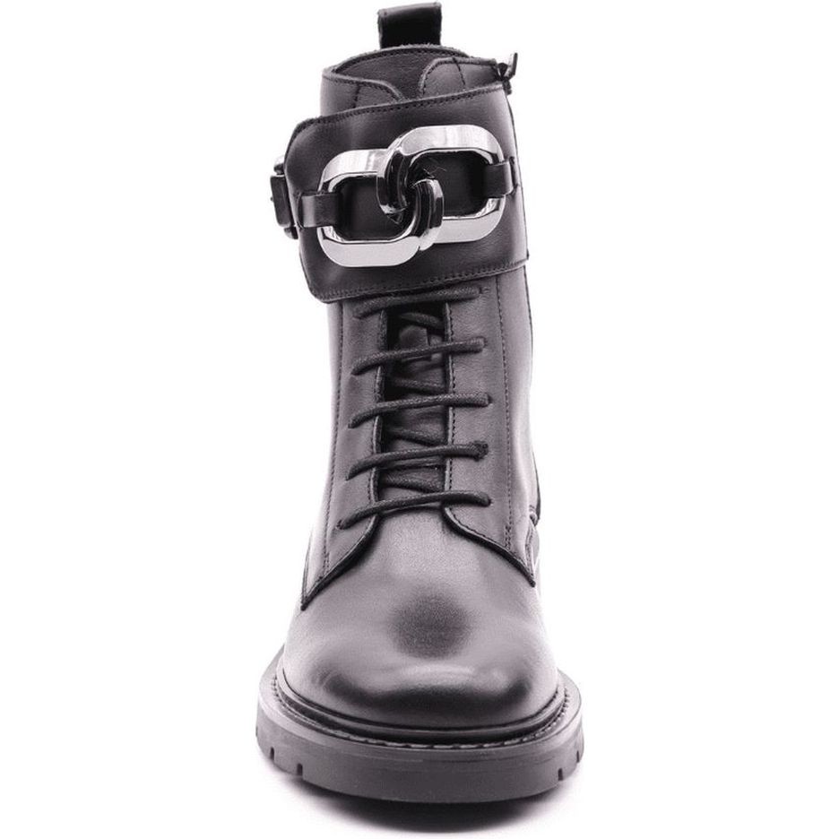 CARMENS Aulinukai moterims, Juoda, Brit chain booties 3