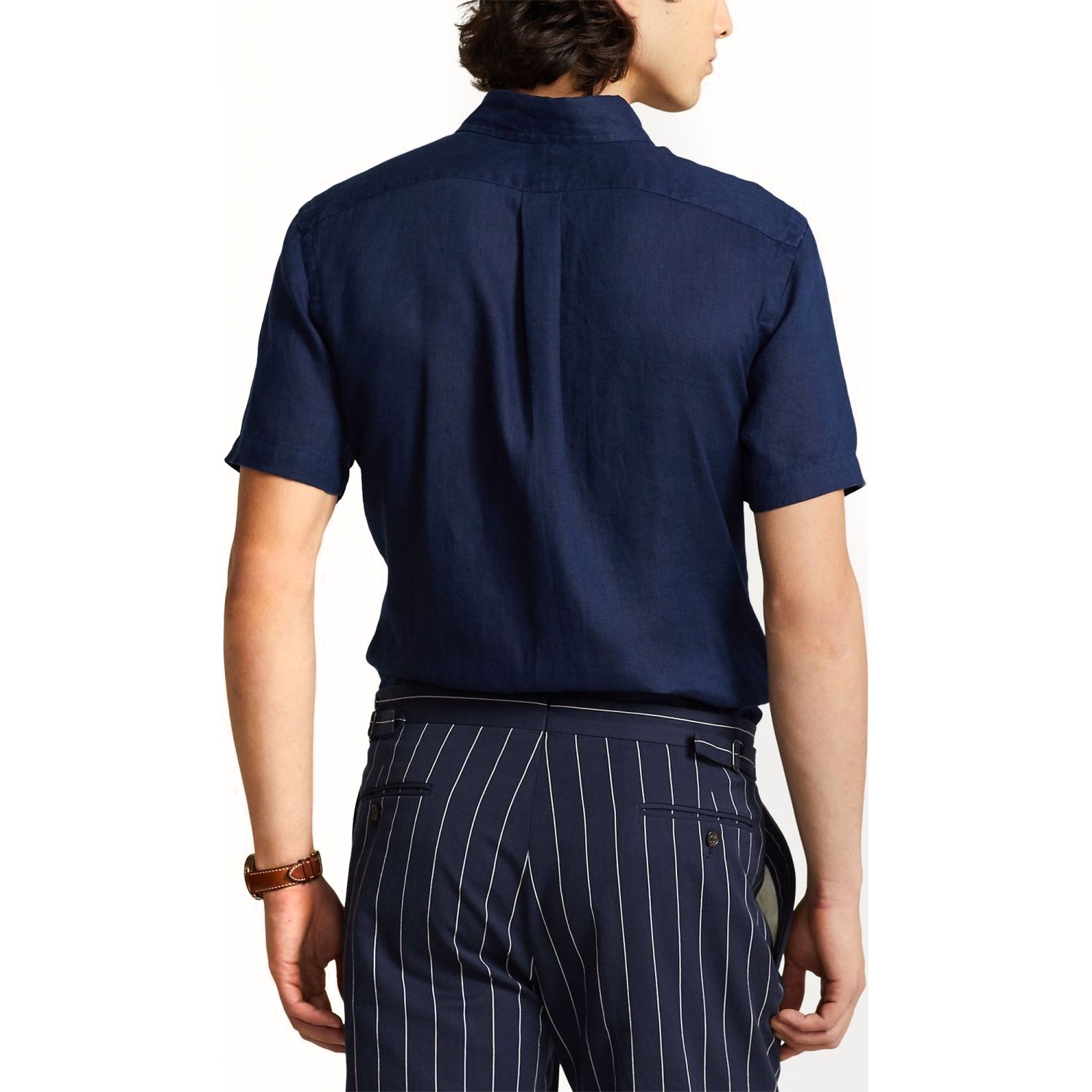 POLO RALPH LAUREN Marškiniai trump. rankovėmis vyrams, Mėlyna, Short sleeve sport shirt 3