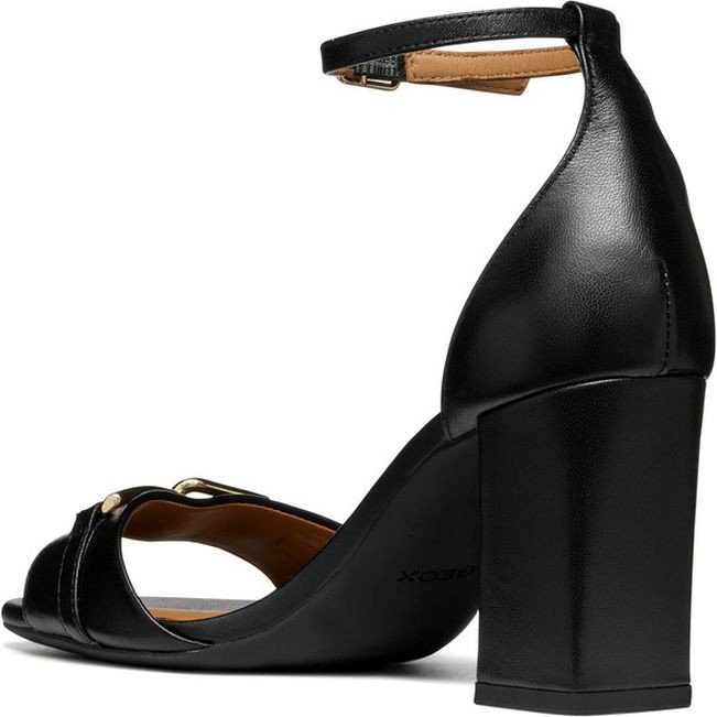 GEOX Basutės moterims, Juoda, New eraklia 80 sandals 3