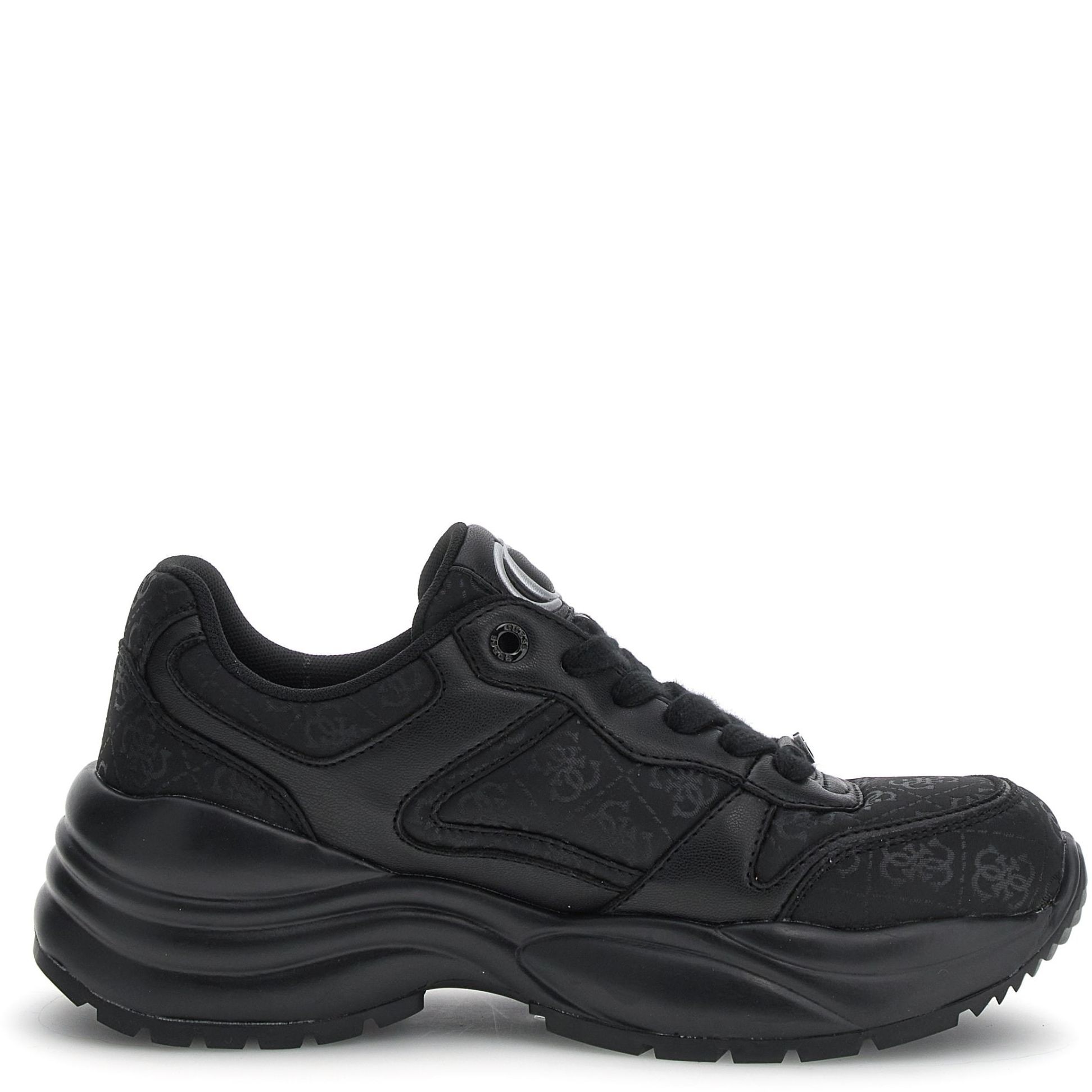 GUESS Laisvalaikio bateliai moterims, Juoda, Samnie leisure 6
