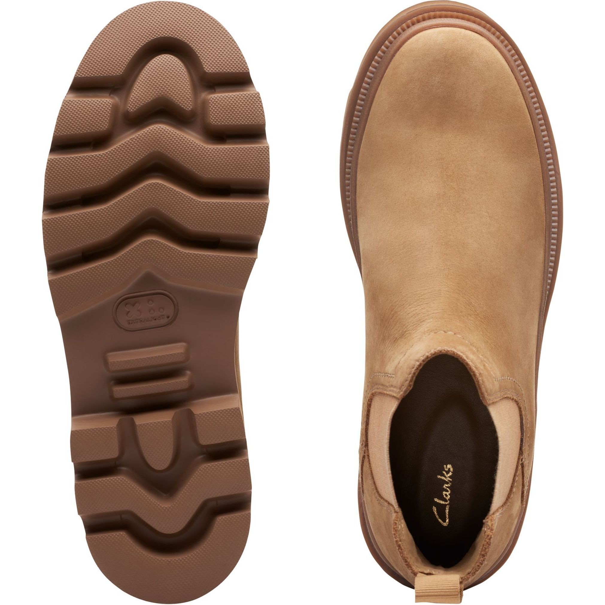 CLARKS Aulinukai vyrams, Smėlio, Badell Top booties 7