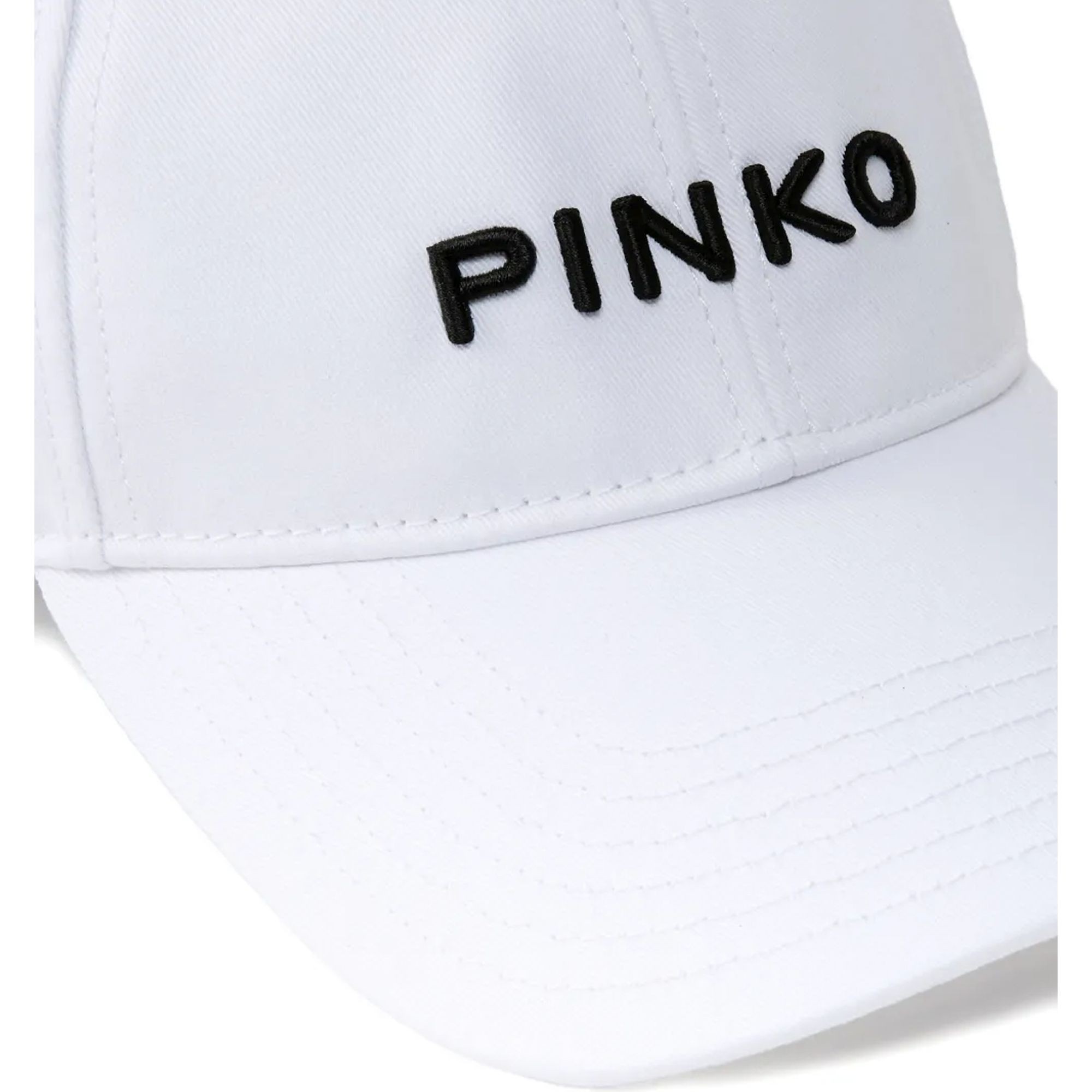 PINKO Kepurė moterims, Balta, Break dance baseball cap 4