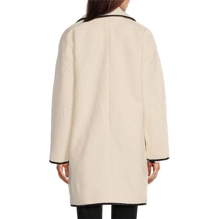DKNY Lengvas paltas moterims, Kūno, L/s 3 button coat 2