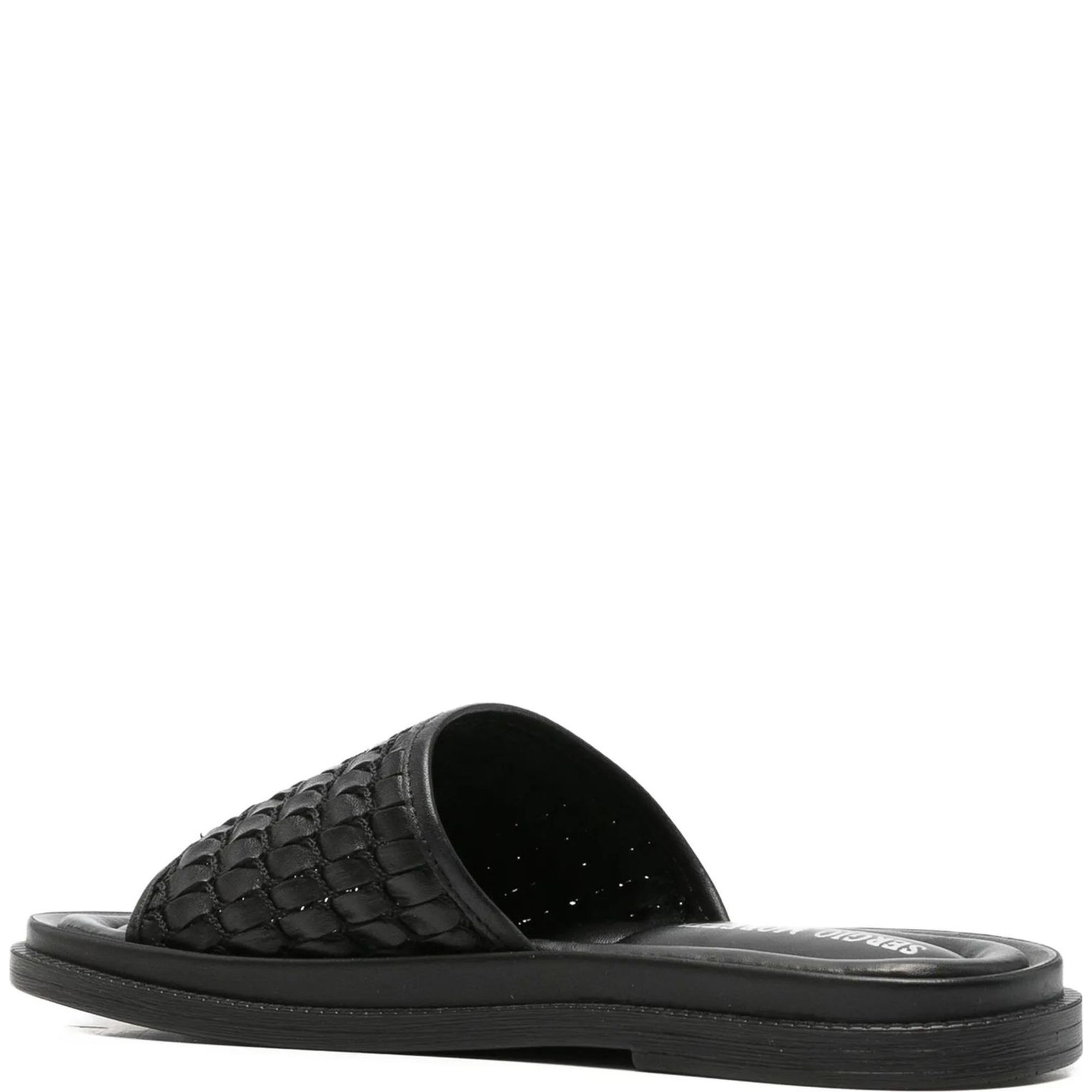 SERGIO MORETTI Klumpės moterims, Juoda, Slippers 3