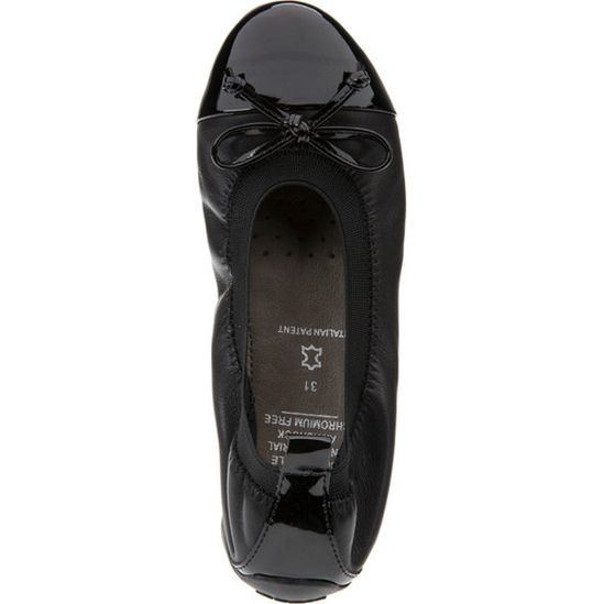 GEOX Balerinos mergaitėms, Juoda, PIUMA BALLERINAS 4