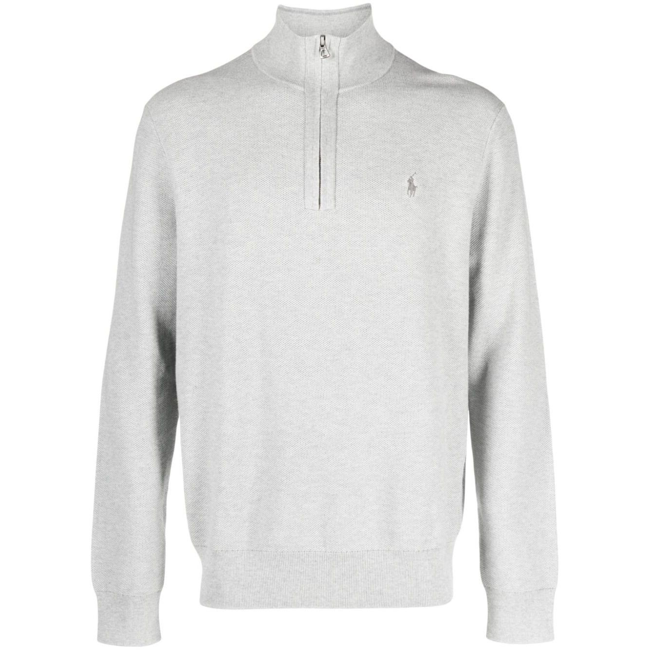 POLO RALPH LAUREN Sportinis nertinis vyrams, Pilka, Long sleeve pullover